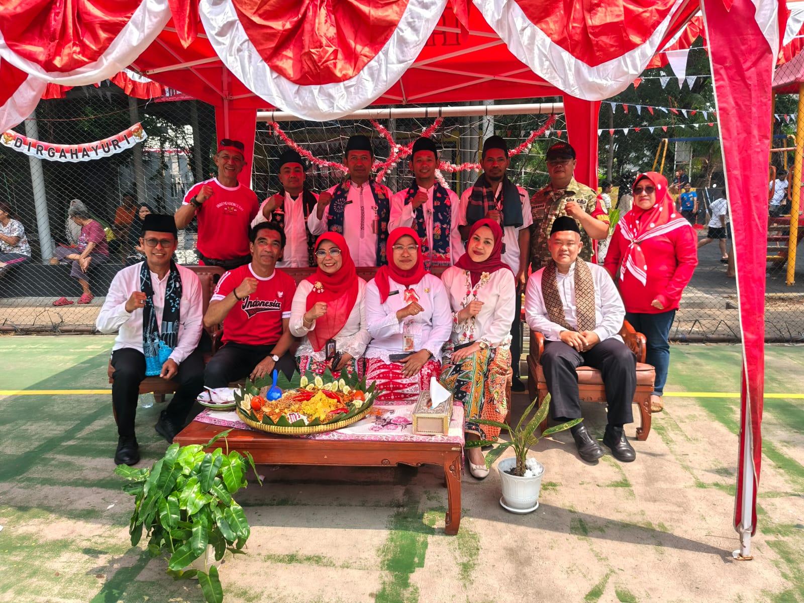 Meriah dan Penuh Kebersamaan, Jajaran Kelurahan KGT Pantau Perayaan HUT RI ke-81 di RW 07 4