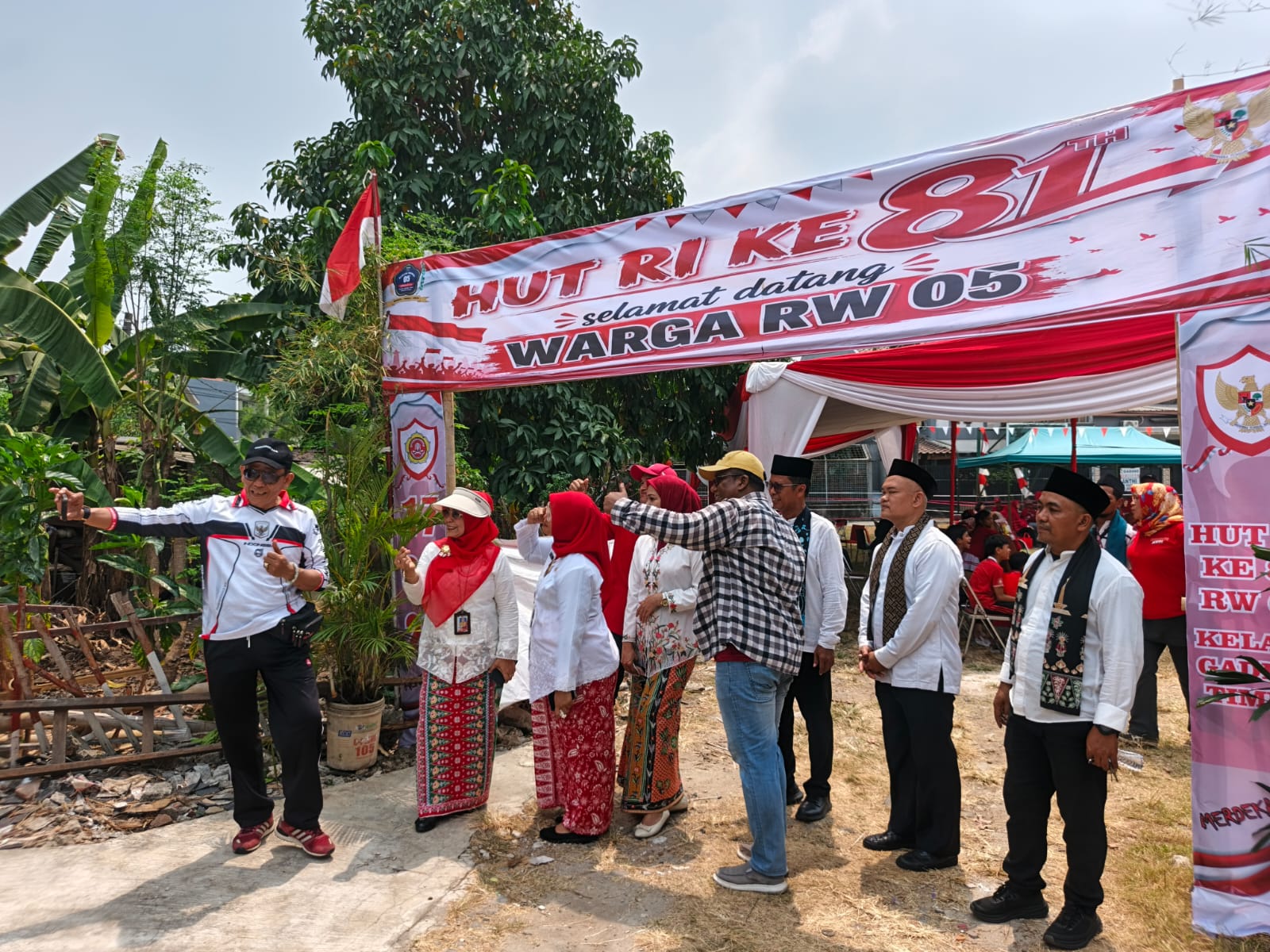 Semarak HUT RI ke-81, Lurah Kelapa Gading Timur Monitoring Kegiatan Warga RW 05 1