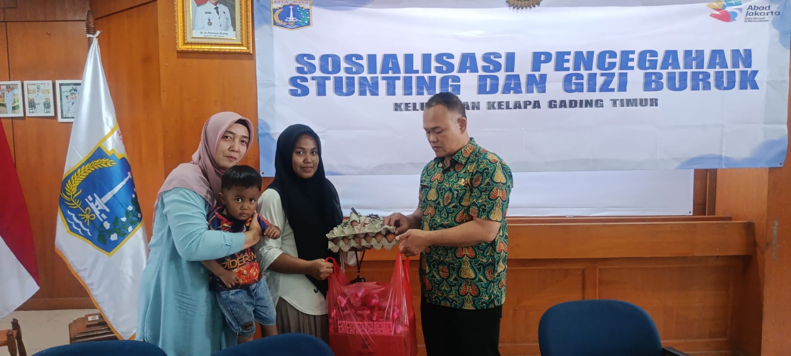 Kelurahan Kelapa Gading Timur Gelar Pertin IKAKES dan Pemberian PMT bagi Balita Stunting 4