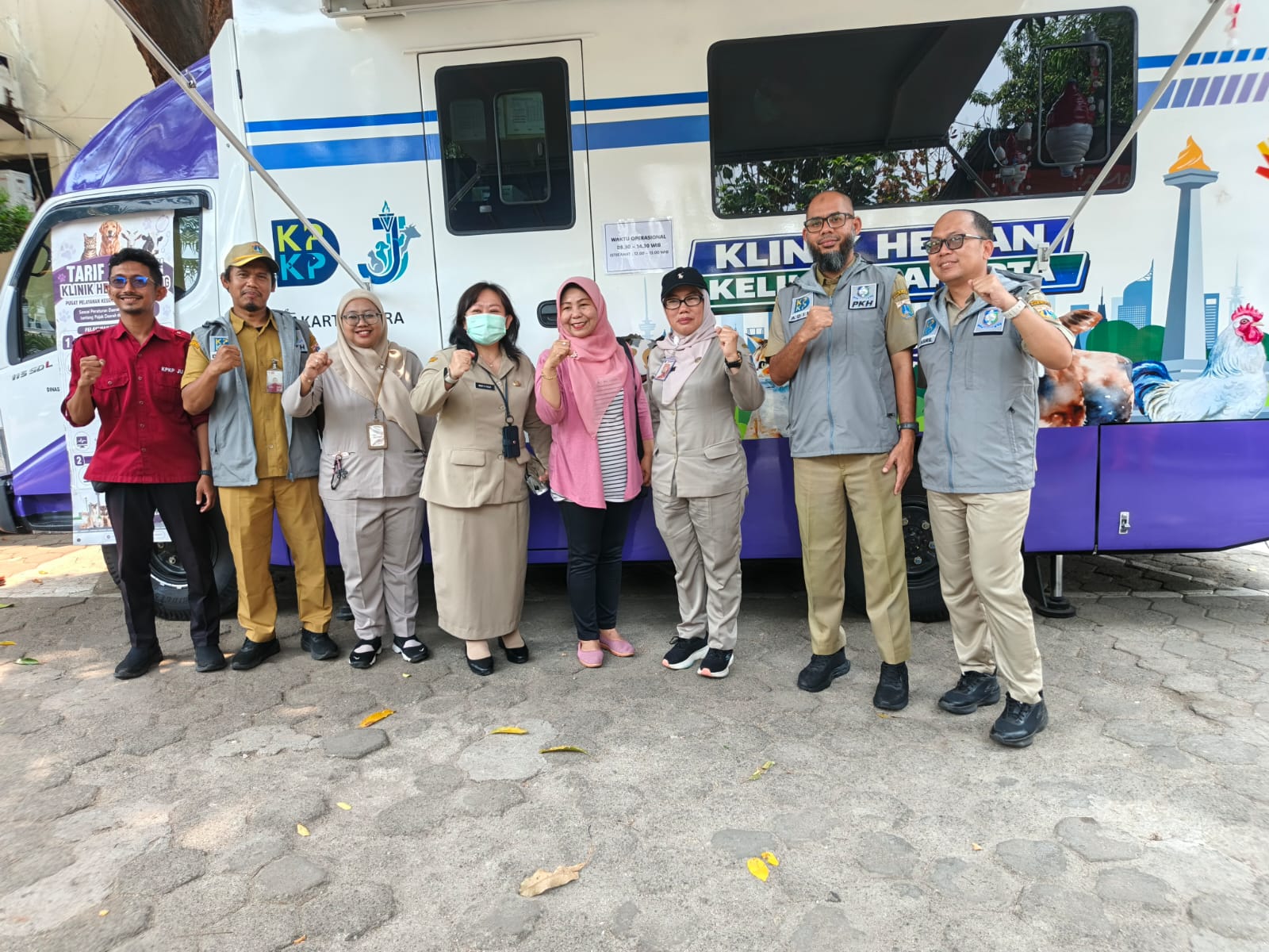 Mobil Pelayanan Kesehatan Hewan Keliling Hadir di Kelurahan Kelapa Gading Timur 4