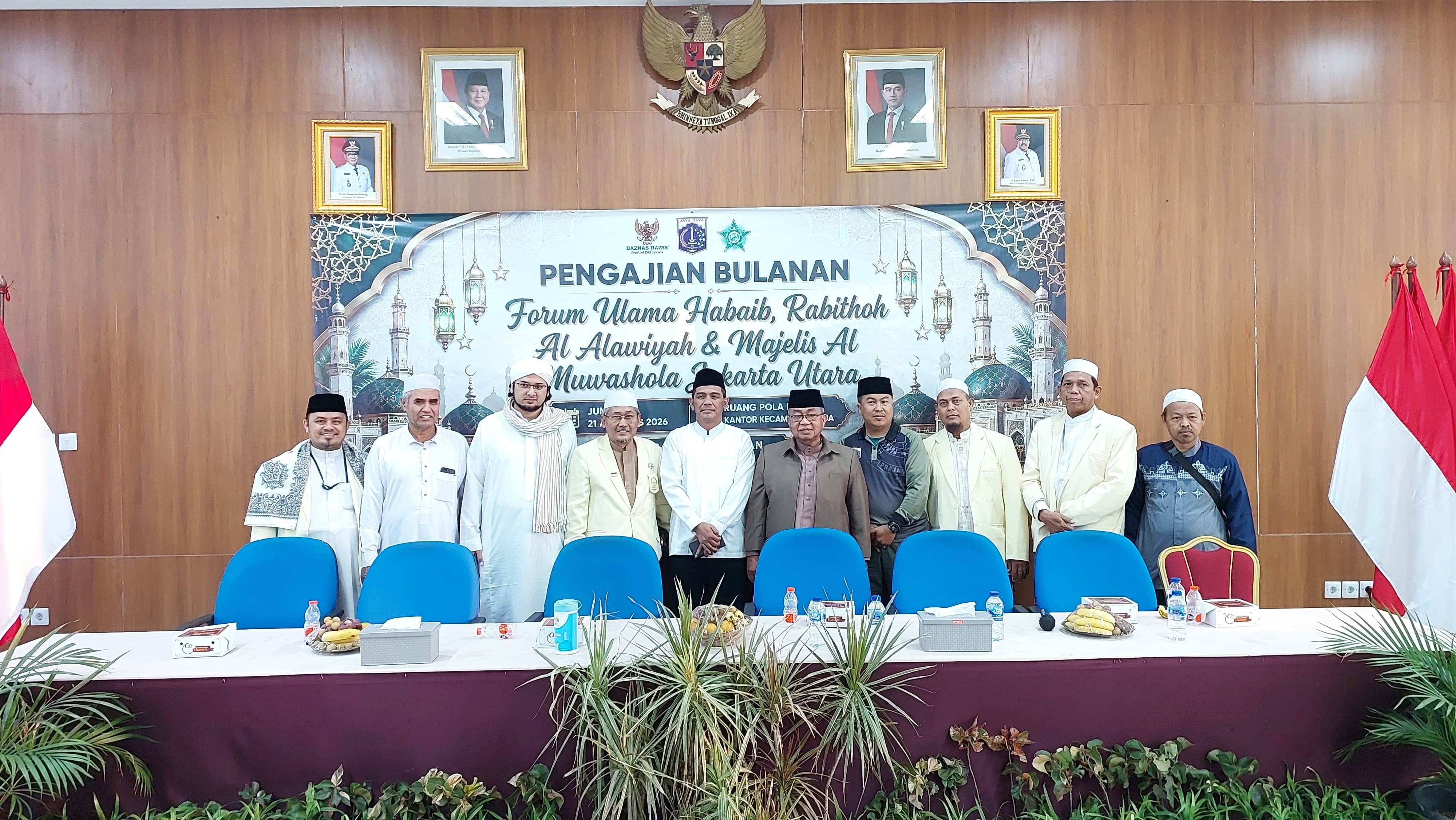 Pengajian Bulanan di Kantor Kecamatan Koja 2