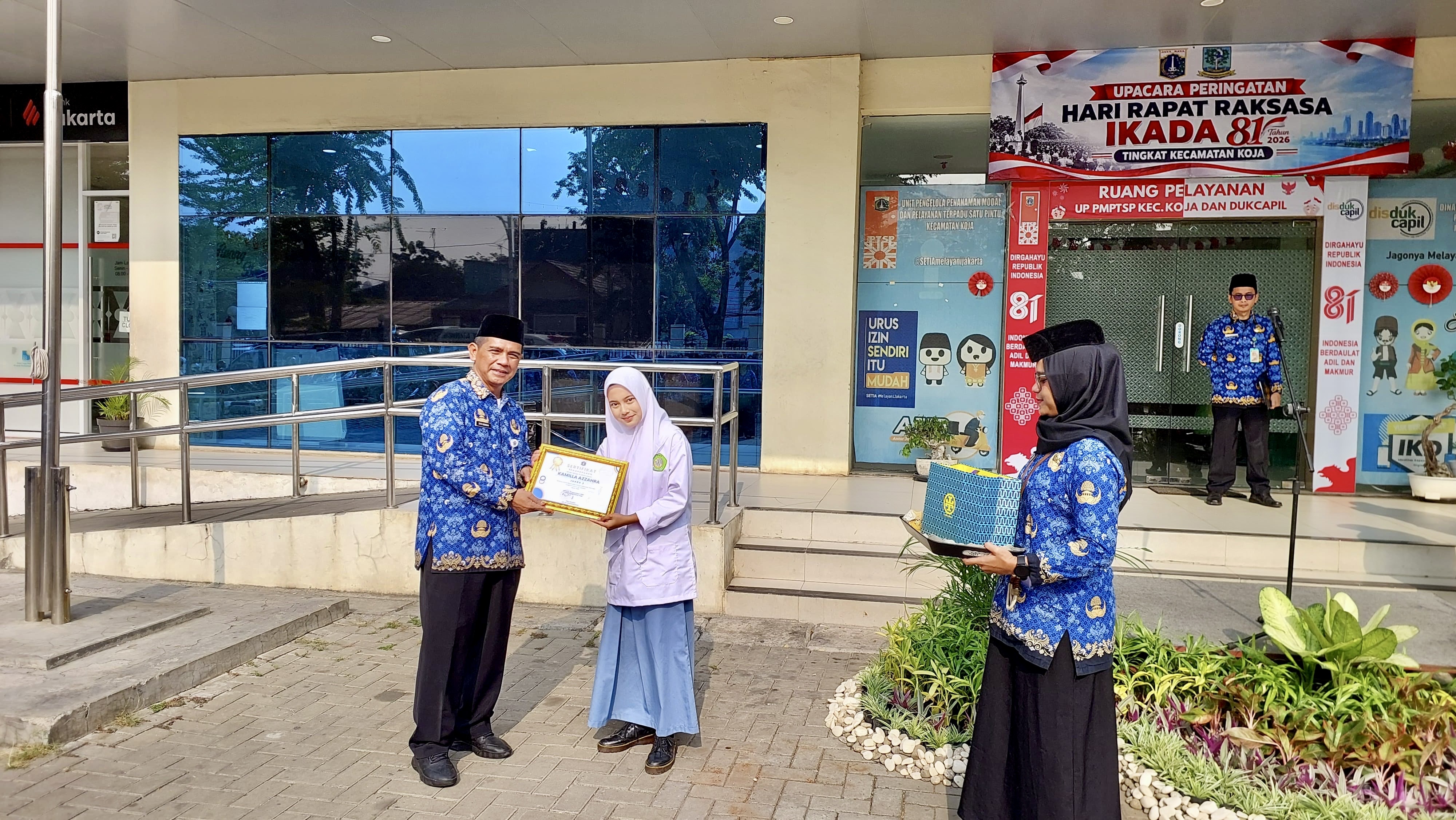 Congrats Kamilla Azzahra Meraih Juara 2 Bidang Lomba Band Ajang Kreativitas Pemuda Tingkat Provinsi DKI Jakarta 1