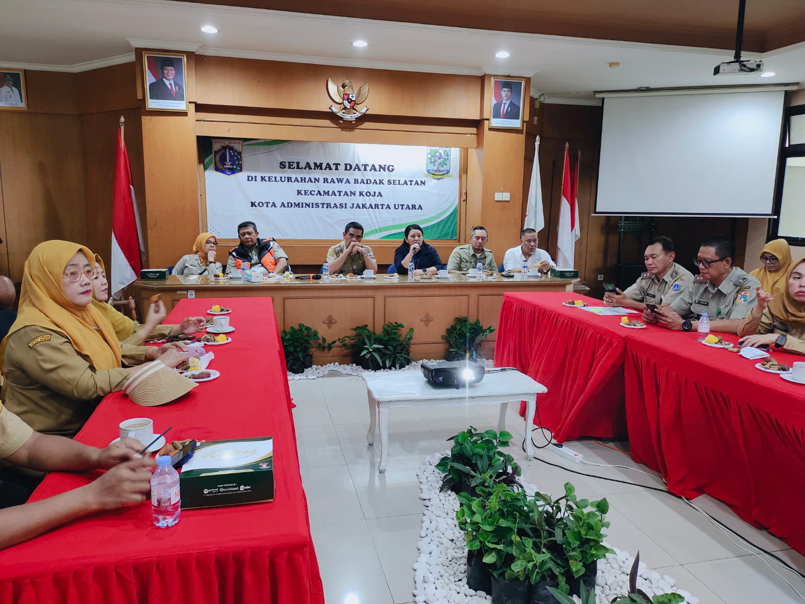 Percepat Program Prioritas, Kecamatan Koja Gelar Rakor Kewilayahan di Rawa Badak Selatan 4