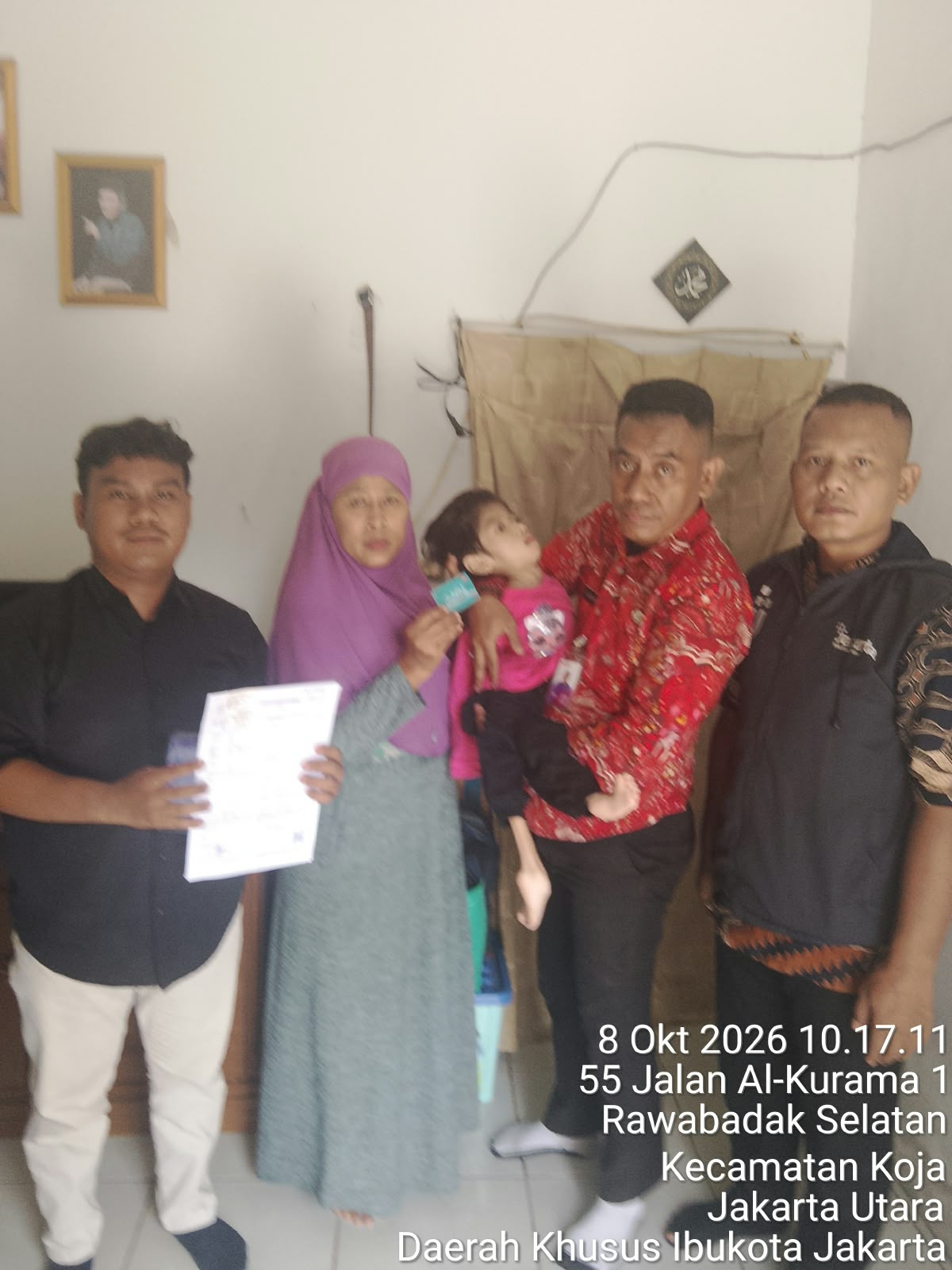 Pendistribusian Bantuan Sosial PKD: Satpel Sosial Bersama Bank Jakarta Salurkan KAJ, KPDJ, dan KLJ di RPTRA Rasela 4