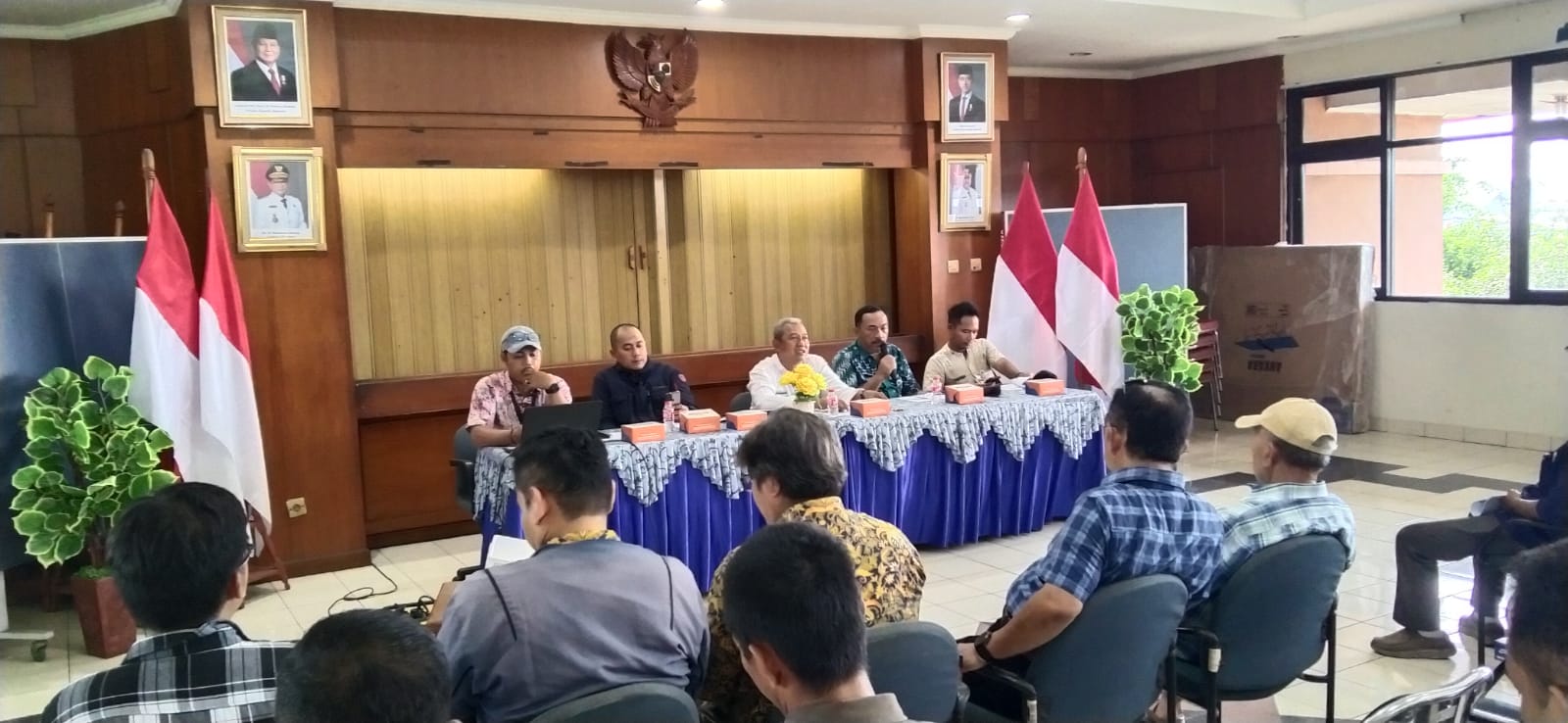 Kasie Ekbang Kecamatan Koja Bersama Lurah Tugu Utara Hadiri Sosialisasi Persiapan Penilaian Adipura 2026 2