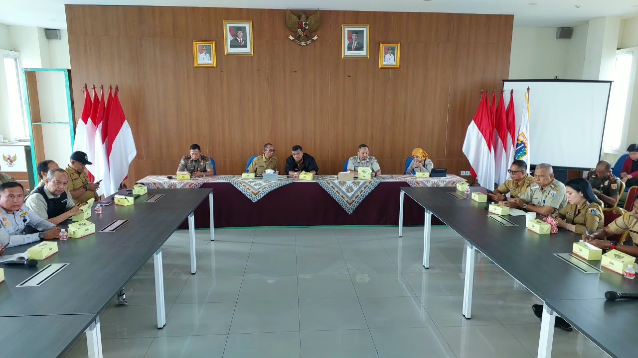 Wakil Camat Koja Pimpin Rapat Koordinasi Tingkat Kecamatan Bersama Sekcam dan Jajaran 4