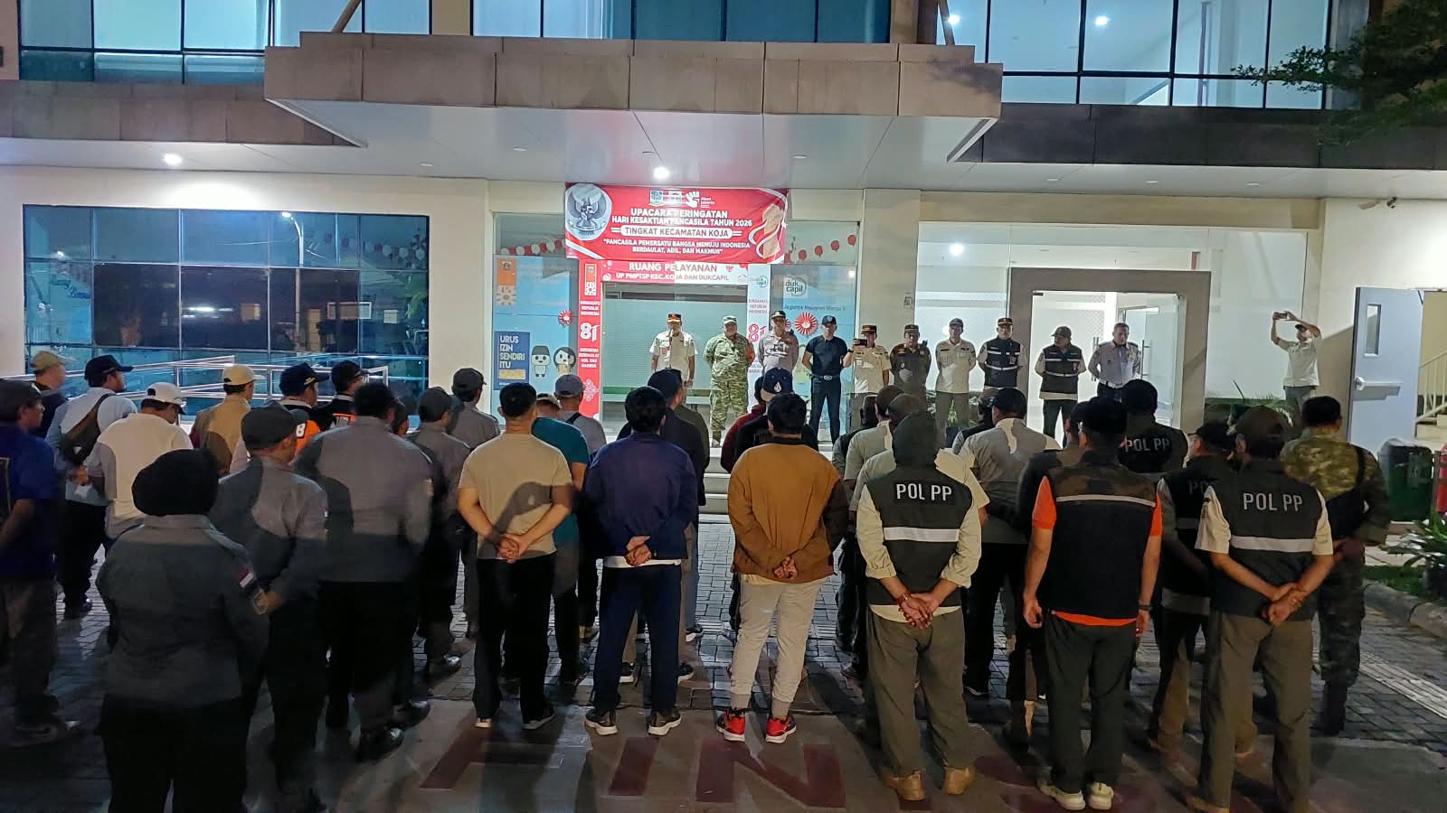 Pemerintah Kecamatan Koja Gelar Apel Penertiban PPKS Guna Ciptakan Ketertiban Umum 3