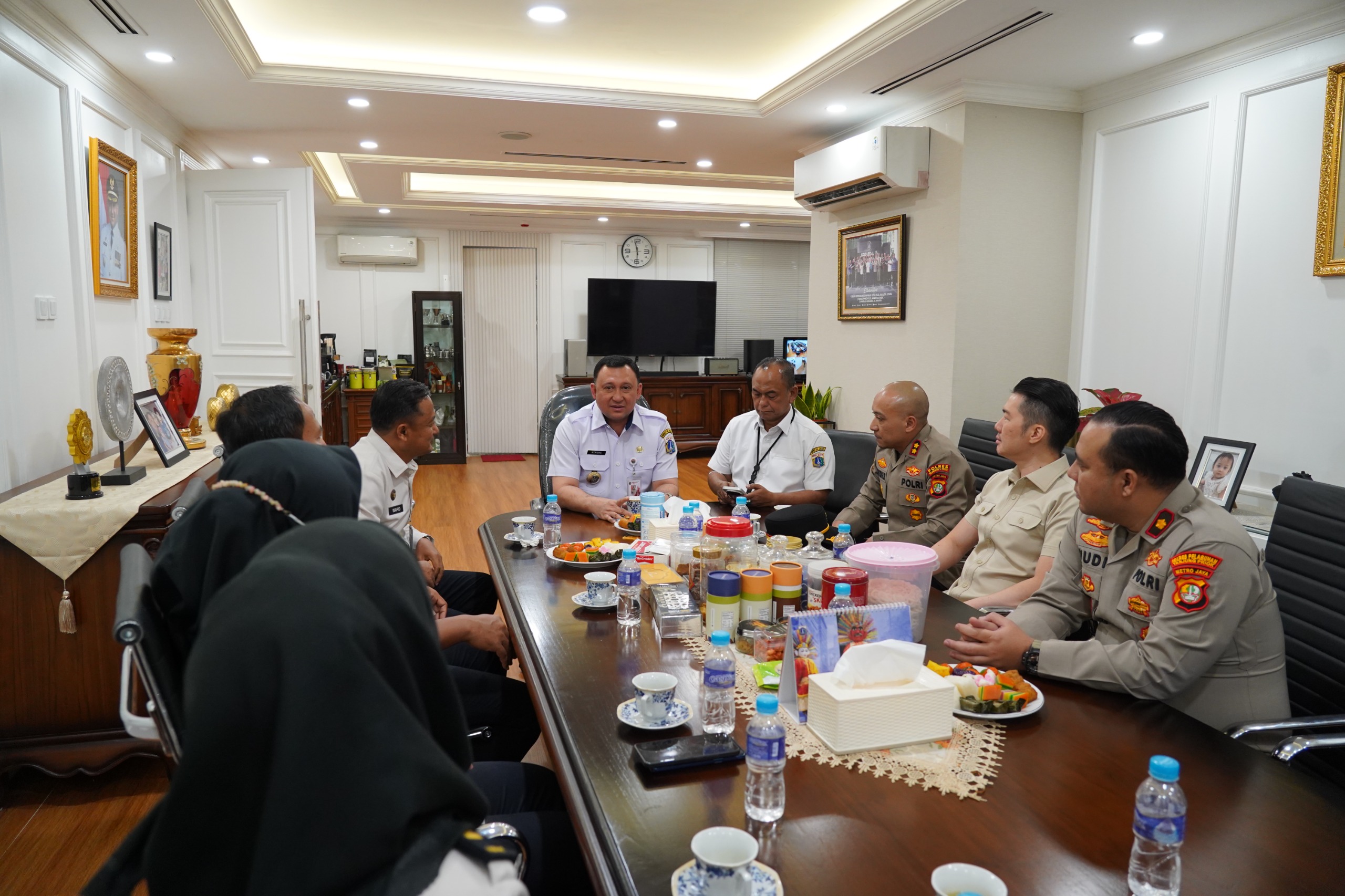 Perkuat Sinergi Kelembagaan, Bapas Kelas I Jakarta Timur/Utara Audensi Bersama Pimpinan Tingkat Kota Administrasi Jakarta Utara 2