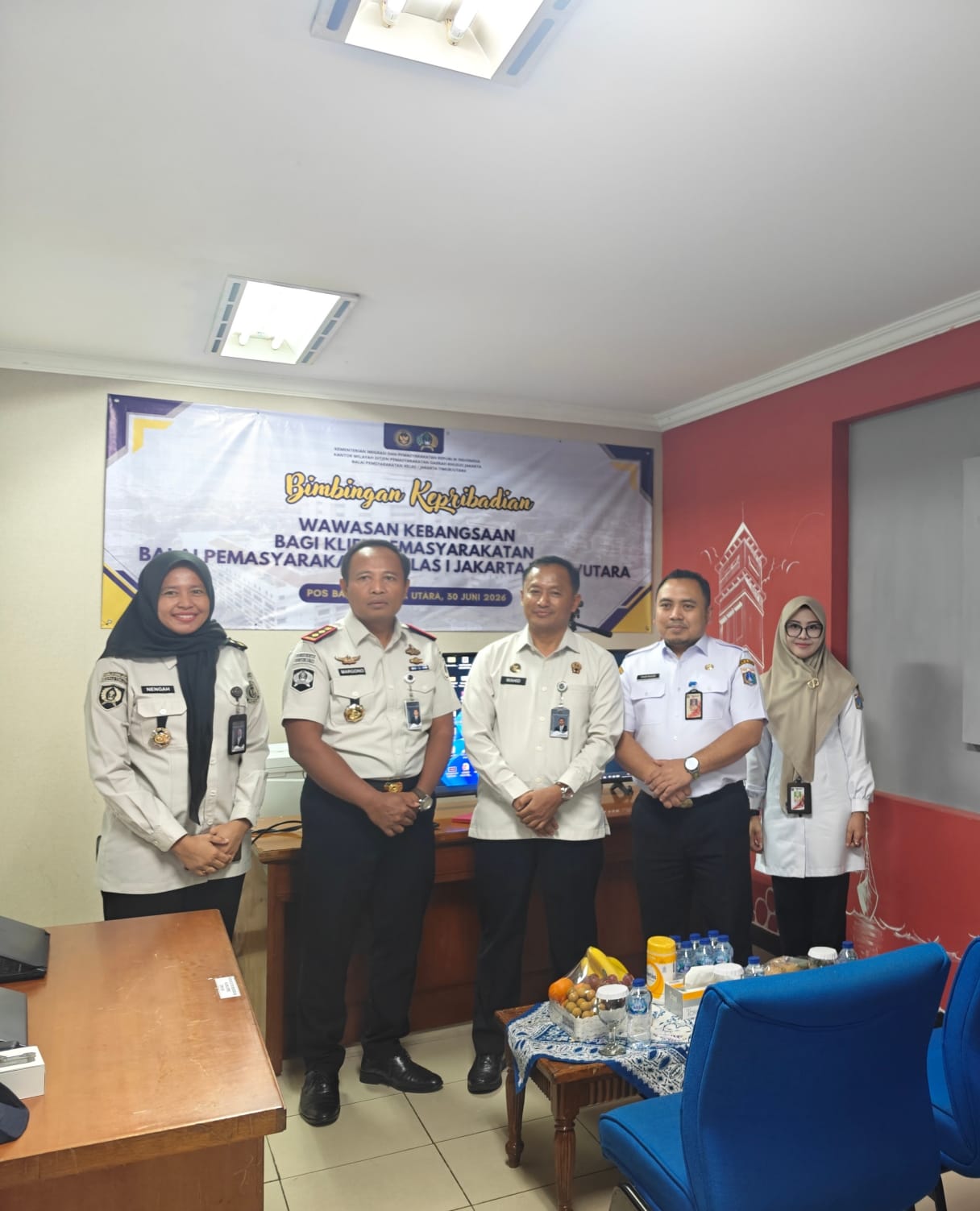 Perkuat Sinergi Kelembagaan, Bapas Kelas I Jakarta Timur/Utara Audensi Bersama Pimpinan Tingkat Kota Administrasi Jakarta Utara 4