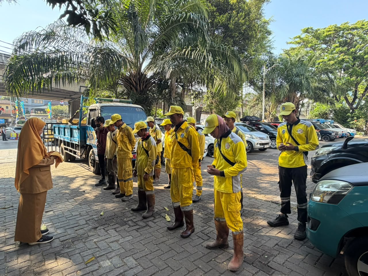 Kegiatan Rutin Satgas Pasukan Kuning 1