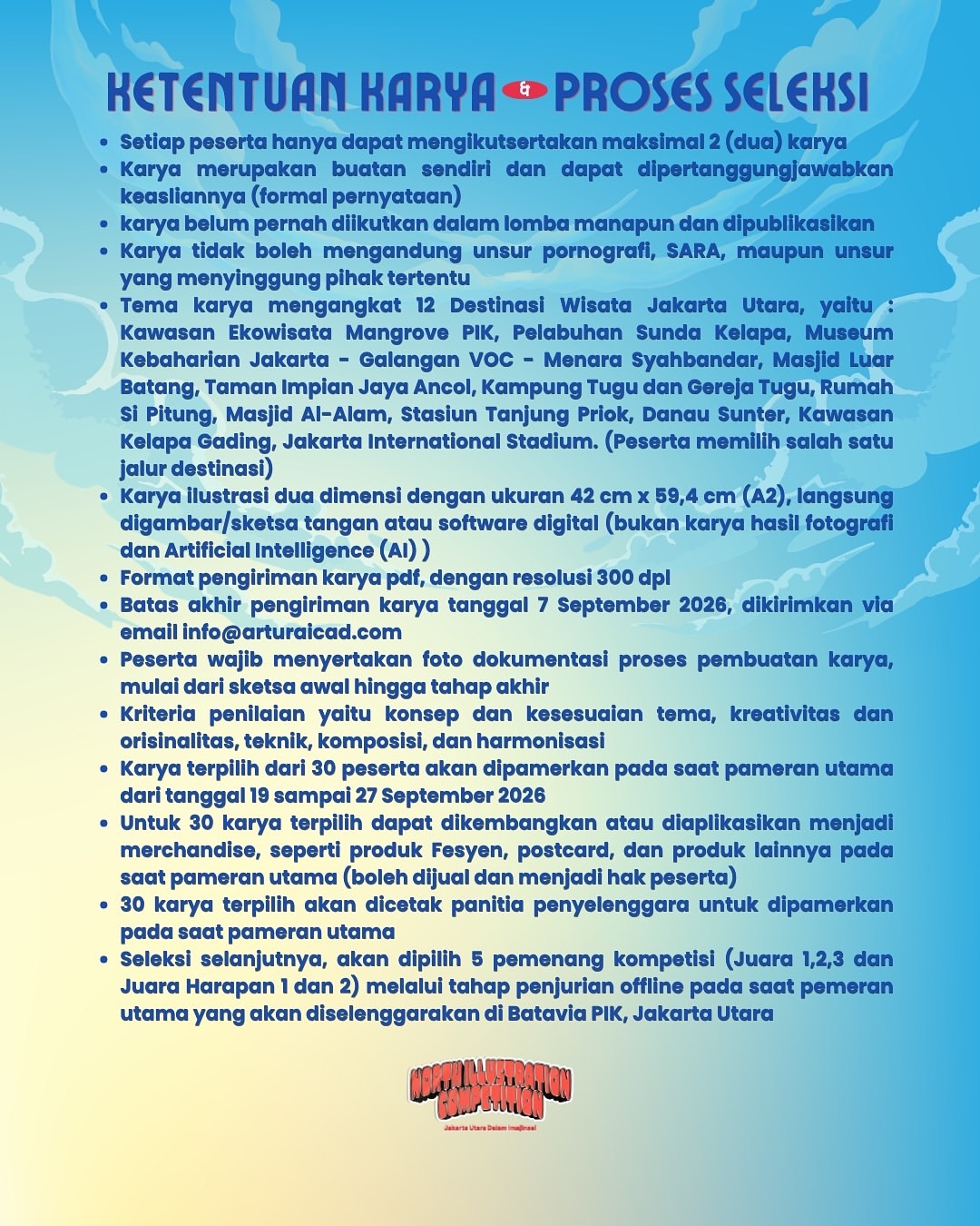 North Illustration Competition resmi dibuka! 2