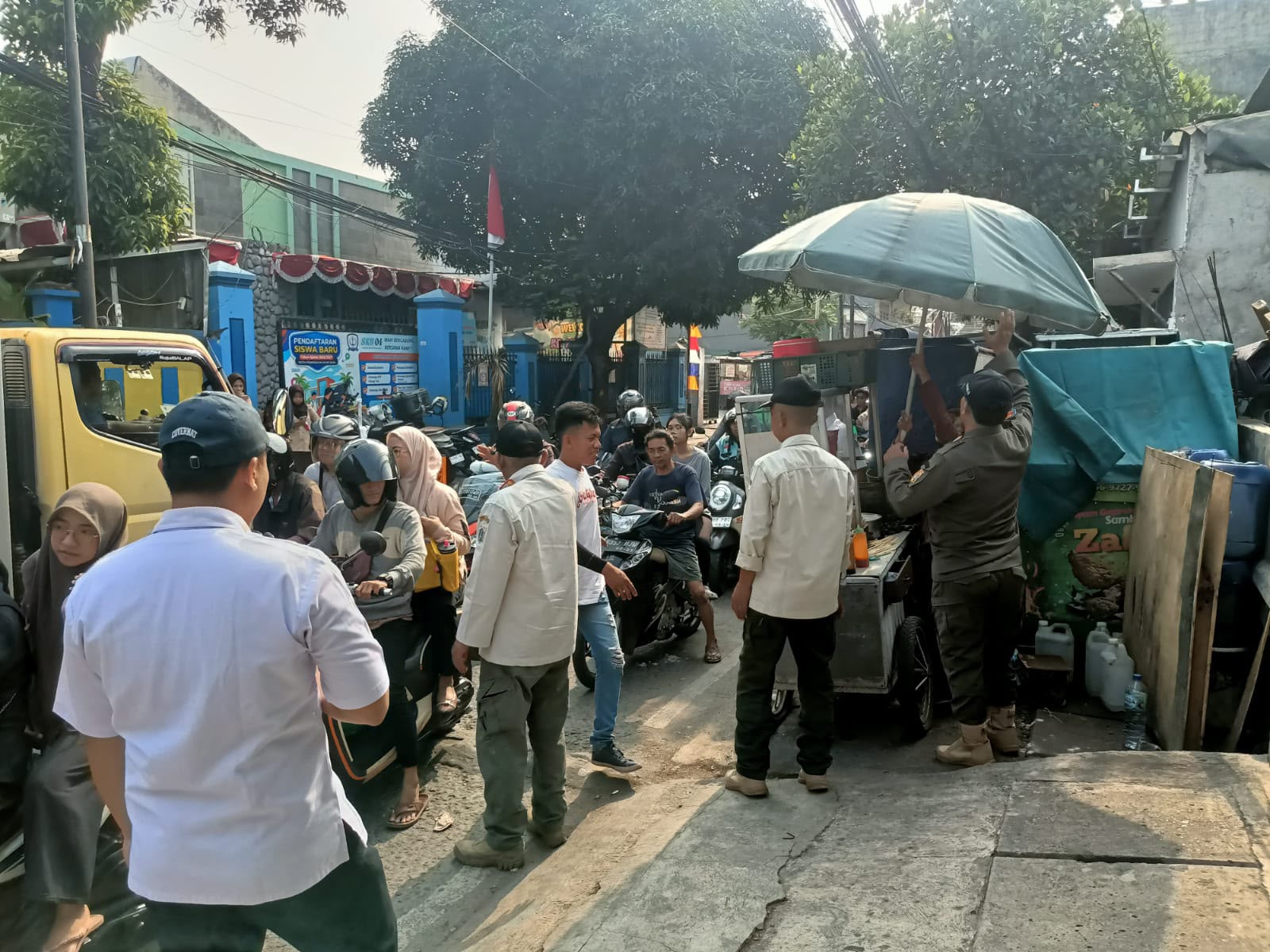 Apel Gabungan Penertiban Wilayah Kelurahan pademangan Timur 2