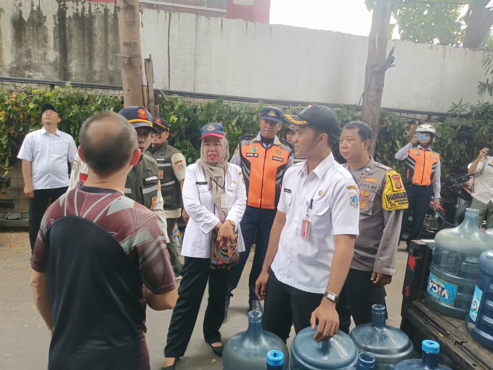 Apel Gabungan Penertiban Wilayah Kelurahan pademangan Timur 1