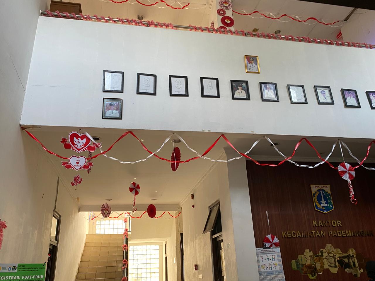 Srikandi Pademangan Unjuk Karya Hadirkan Wajah Merah Putih di Kantor Kecamatan" 1