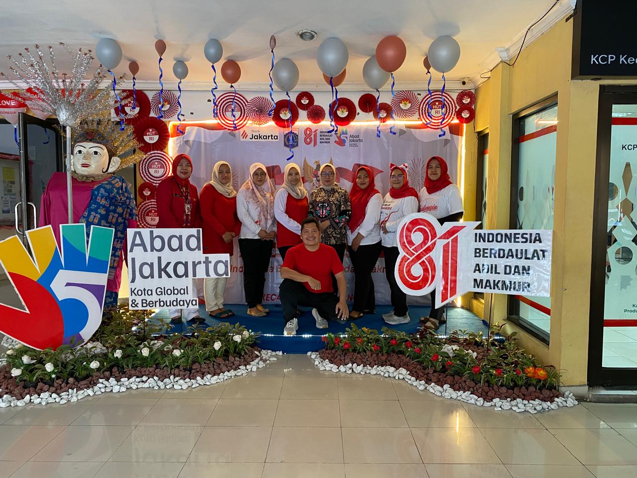 Srikandi Pademangan Unjuk Karya Hadirkan Wajah Merah Putih di Kantor Kecamatan" 4