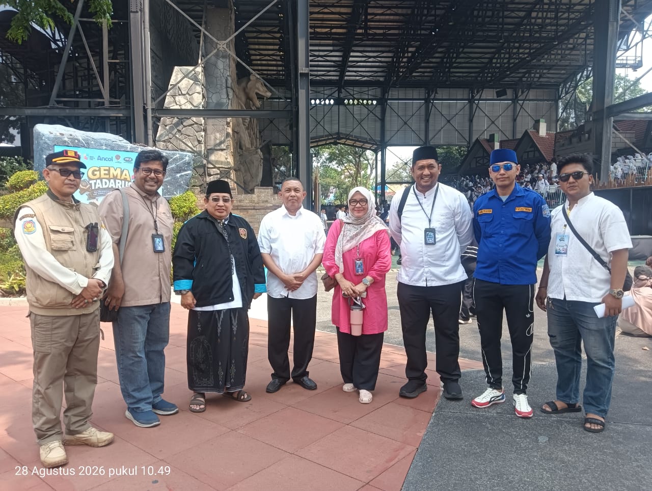 Monitoring kegiatan Gema Tadarus dalam rangka Maulid Nabi Muhammad SAW dan Menghadiri peringatan HUT Dufan ke 41 3