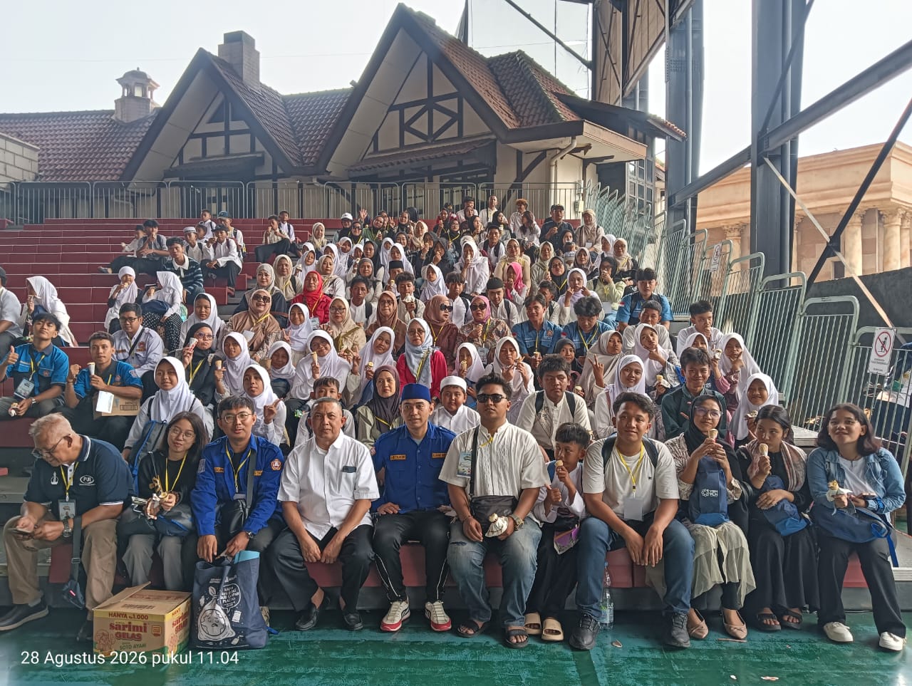 Monitoring kegiatan Gema Tadarus dalam rangka Maulid Nabi Muhammad SAW dan Menghadiri peringatan HUT Dufan ke 41 4