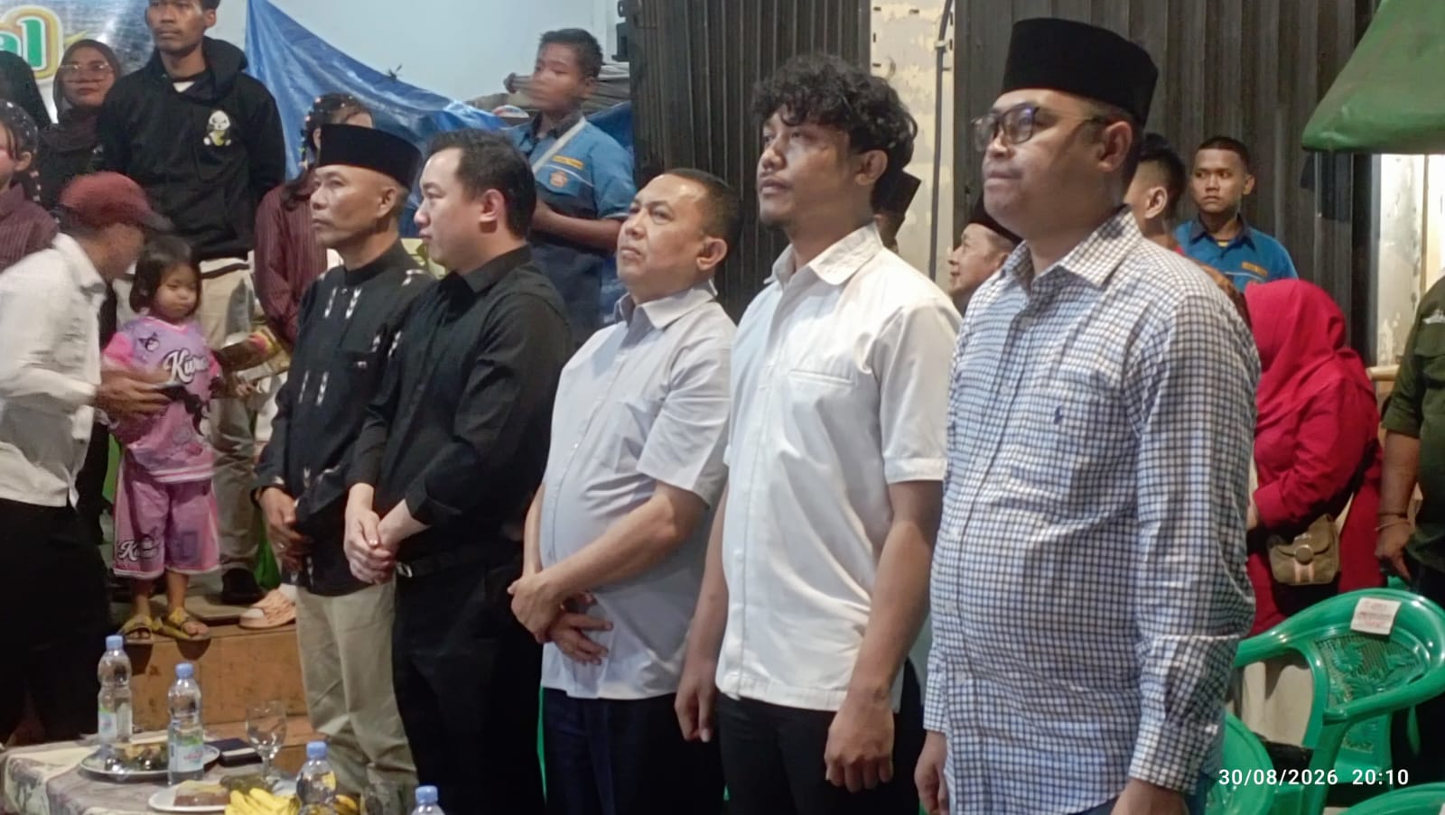 Malam Puncak HUT RI ke-81 di Pademangan, Sekaligus Peresmian Kantor RW 013 Pademangan Barat 5