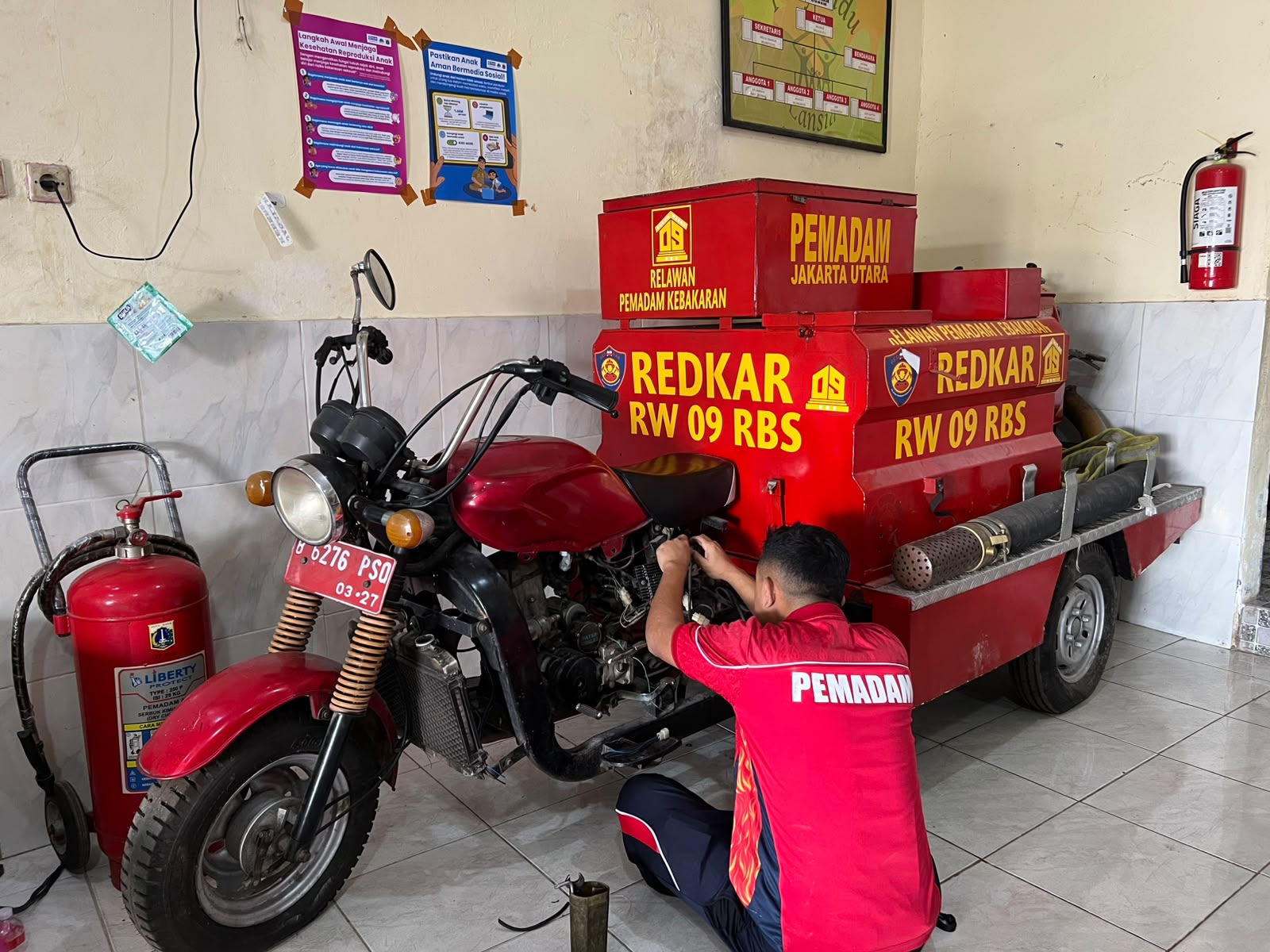 Pengecekan dan Pemeliharaan Fire Motor 1