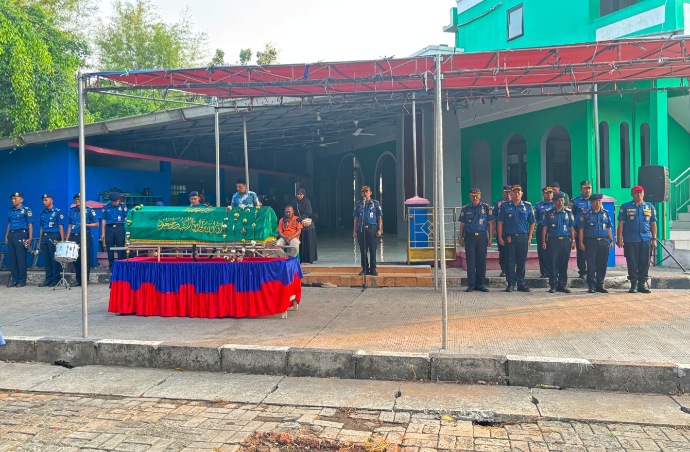 Upacara Persemayaman Petugas Gulkarmat Jakarta Utara 6