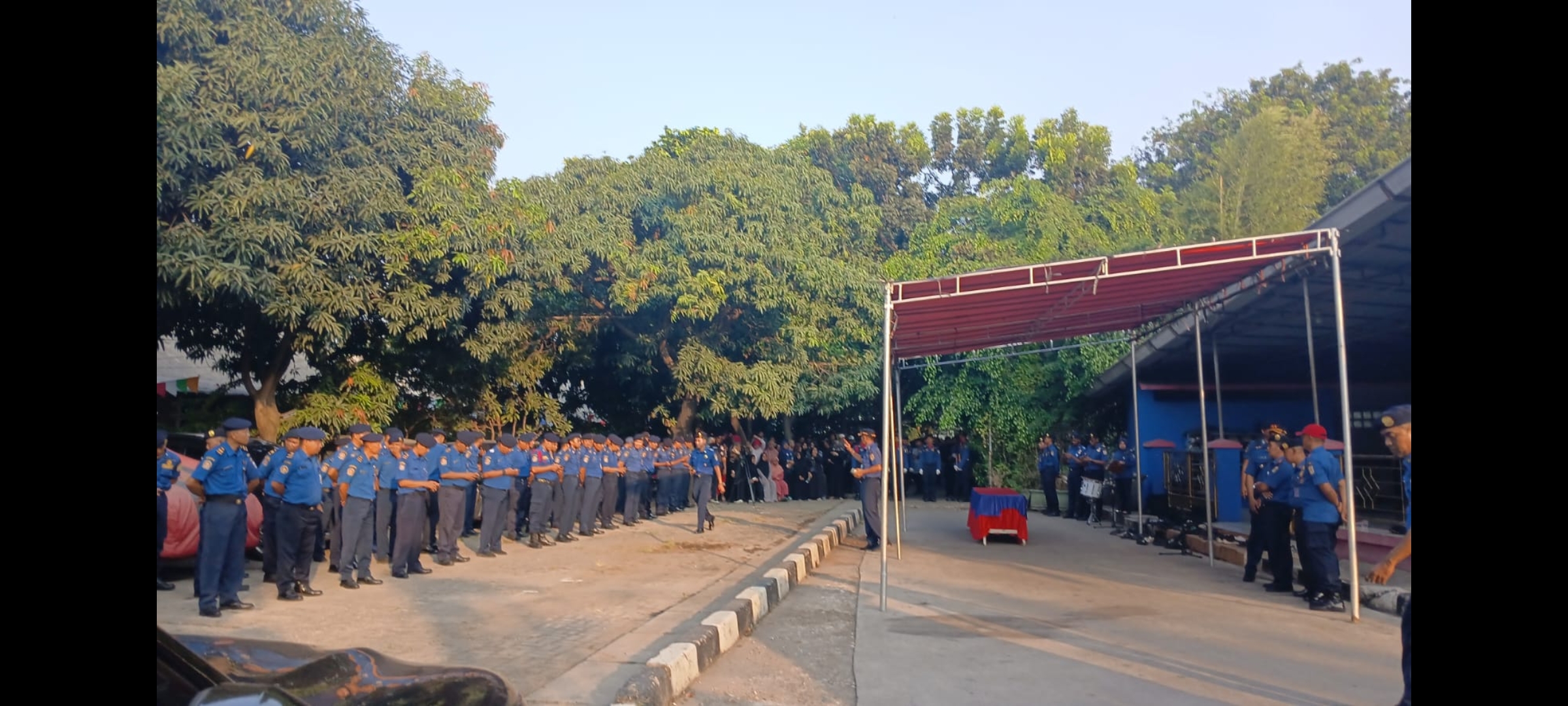 Upacara Persemayaman Petugas Gulkarmat Jakarta Utara 1