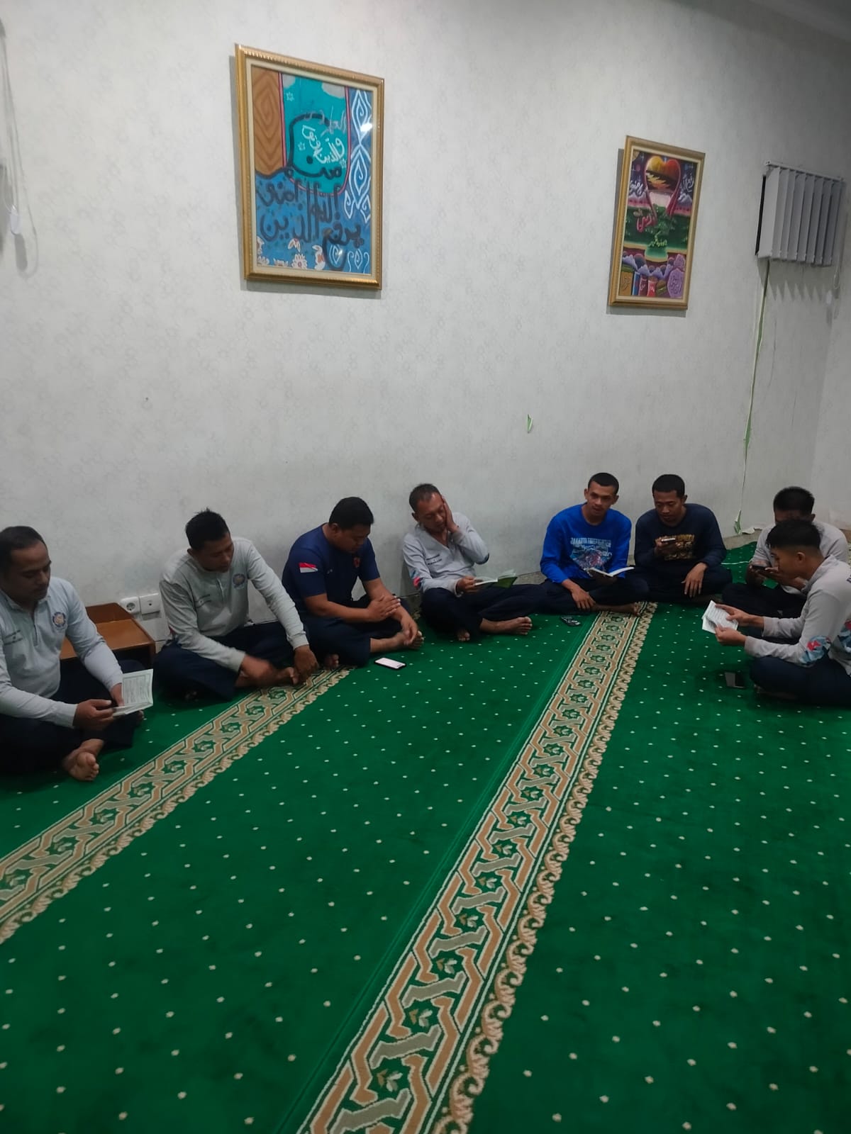 Pengajian Rutin Malam Jumat Personil Pemadam 1