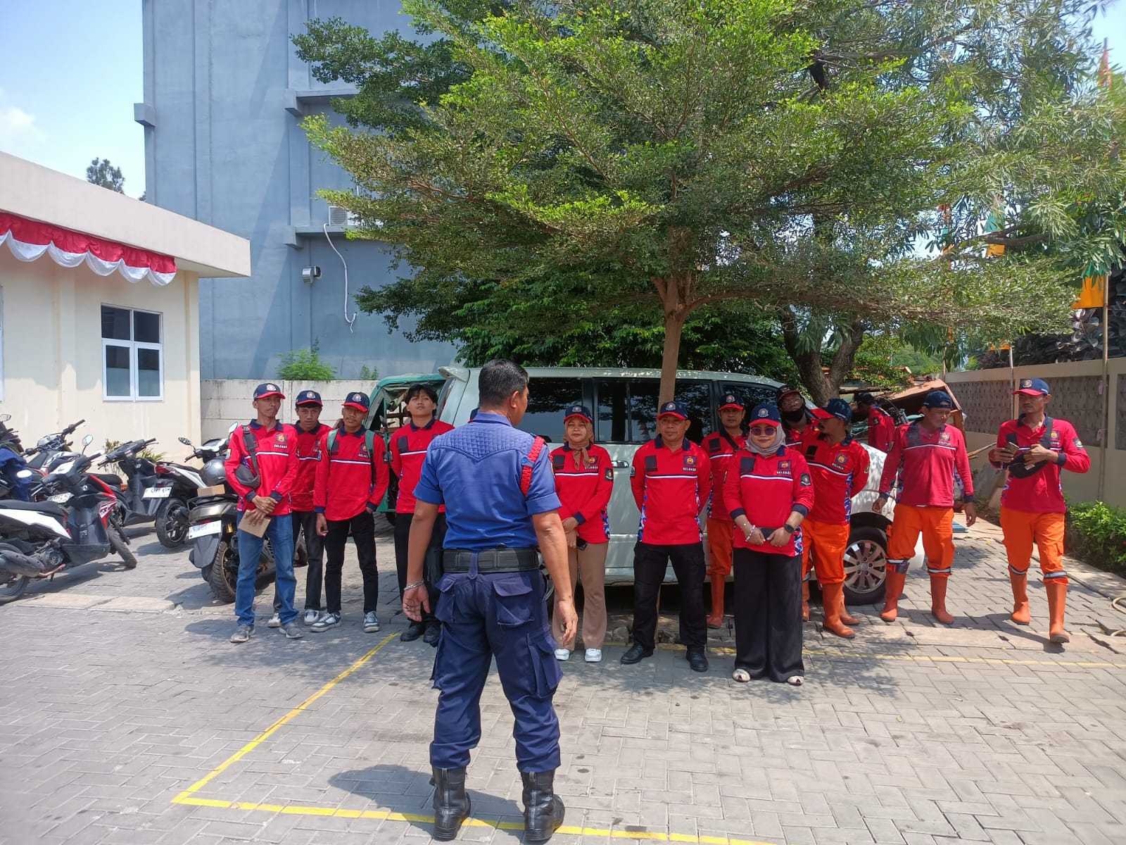 Pembinaan Relawan Pemadam Kebakaran (REDKAR) Kelurahan Sukapura 3