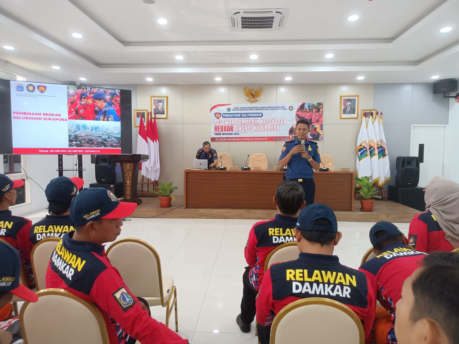 Pembinaan Relawan Pemadam Kebakaran (REDKAR) Kelurahan Sukapura 1