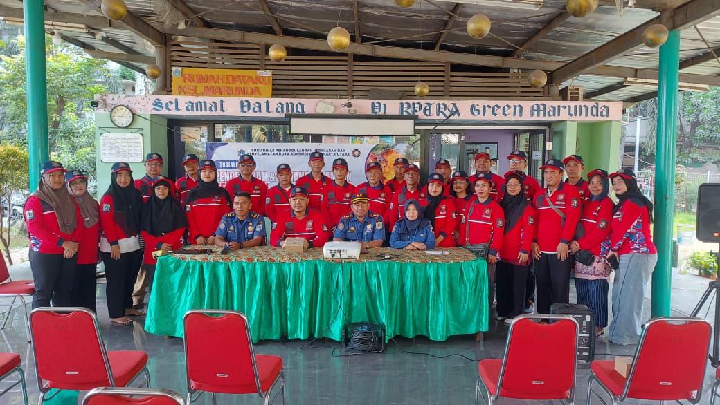 Sosialisasi Pencegahan dan Penanggulangan Kebakaran Di RW 11 Kel. Marunda 5