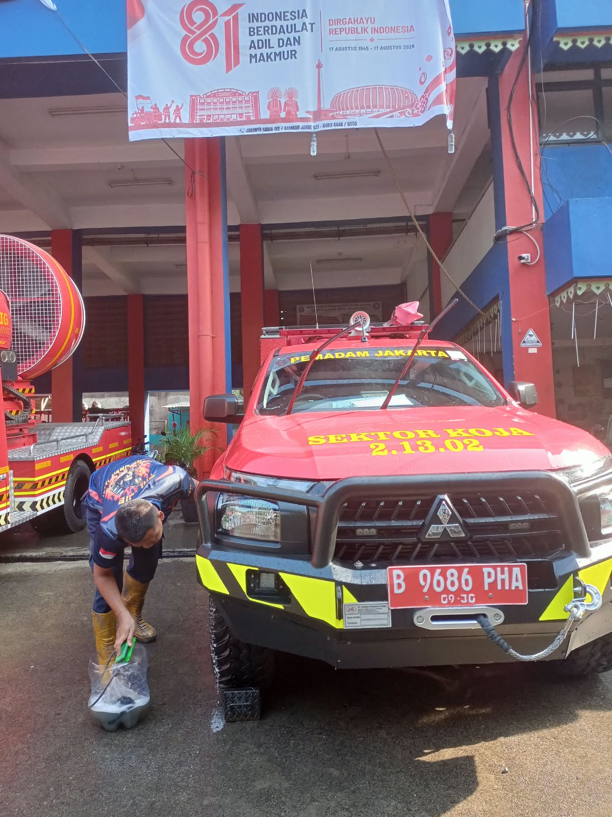 Sabtu Bersih Gajah Merah (KDO dan Peralatan) 3
