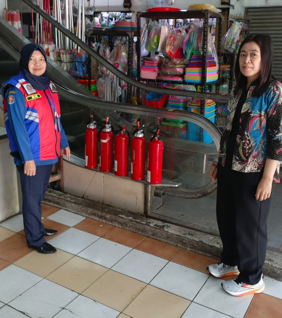 Pendataan dan Pemeriksaan Keselamatan Kebakaran Bangunan PD. Pasar Jaya 6