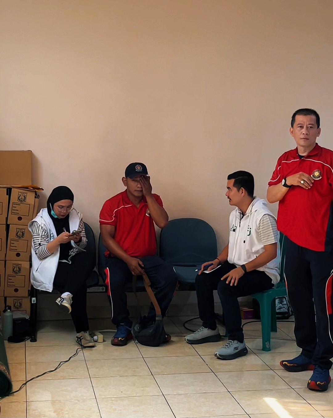 Pemeriksaan Kesehatan Para Personel Pemadam Kebakaran dan Penyelamatan Jakarta Utara 3