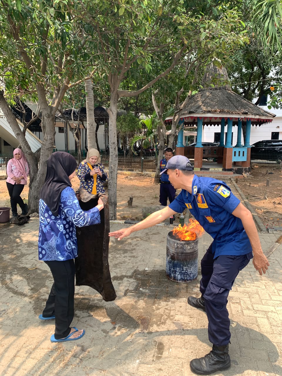 Sosialisasi Pencegahan dan Penanggulangan Kebakaran di Kantor Bawaslu Jakarta Utara 2