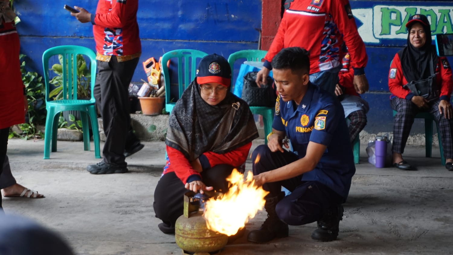 Sosialisasi Pencegahan dan Penanggulangan Kebakaran RW 08 Kel. Warakas. 1