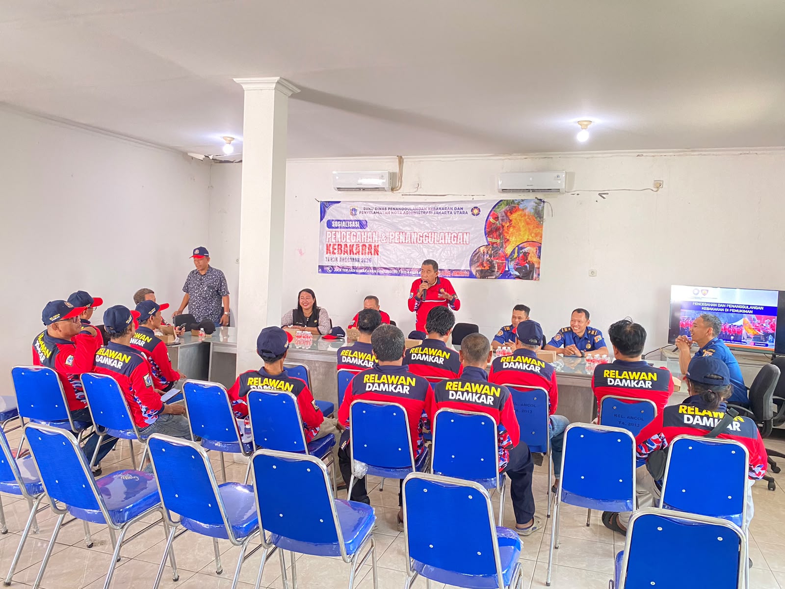 Sosialisasi Pencegahan dan Penanggulangan Kebakaran di RW 08 Kel. Ancol 4