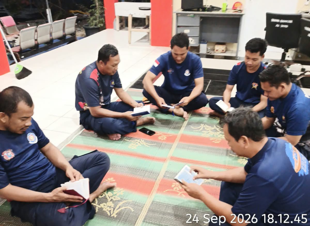Pengajian Rutin Malam Jumat Personil Damkar 2