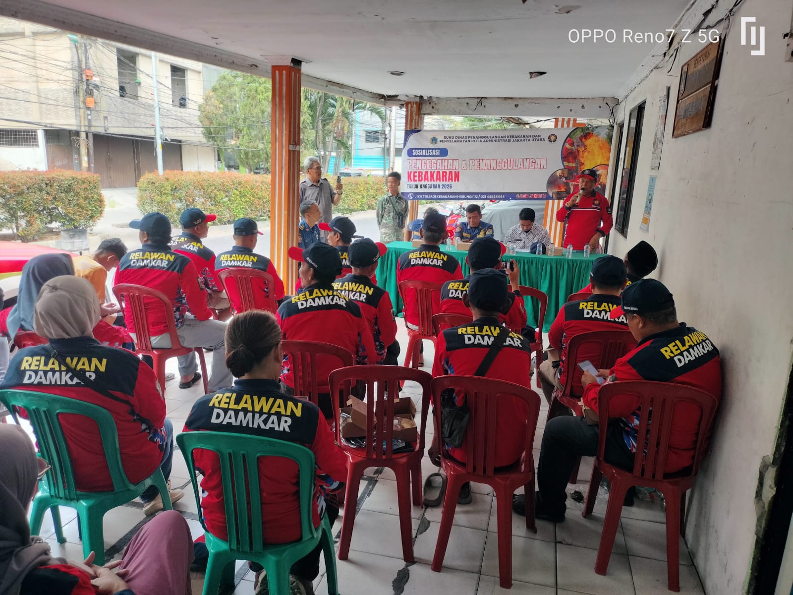 Sosialisasi Pencegahan dan Penanggulangan Kebakaran RW 05 Kel. Kapuk Muara 2