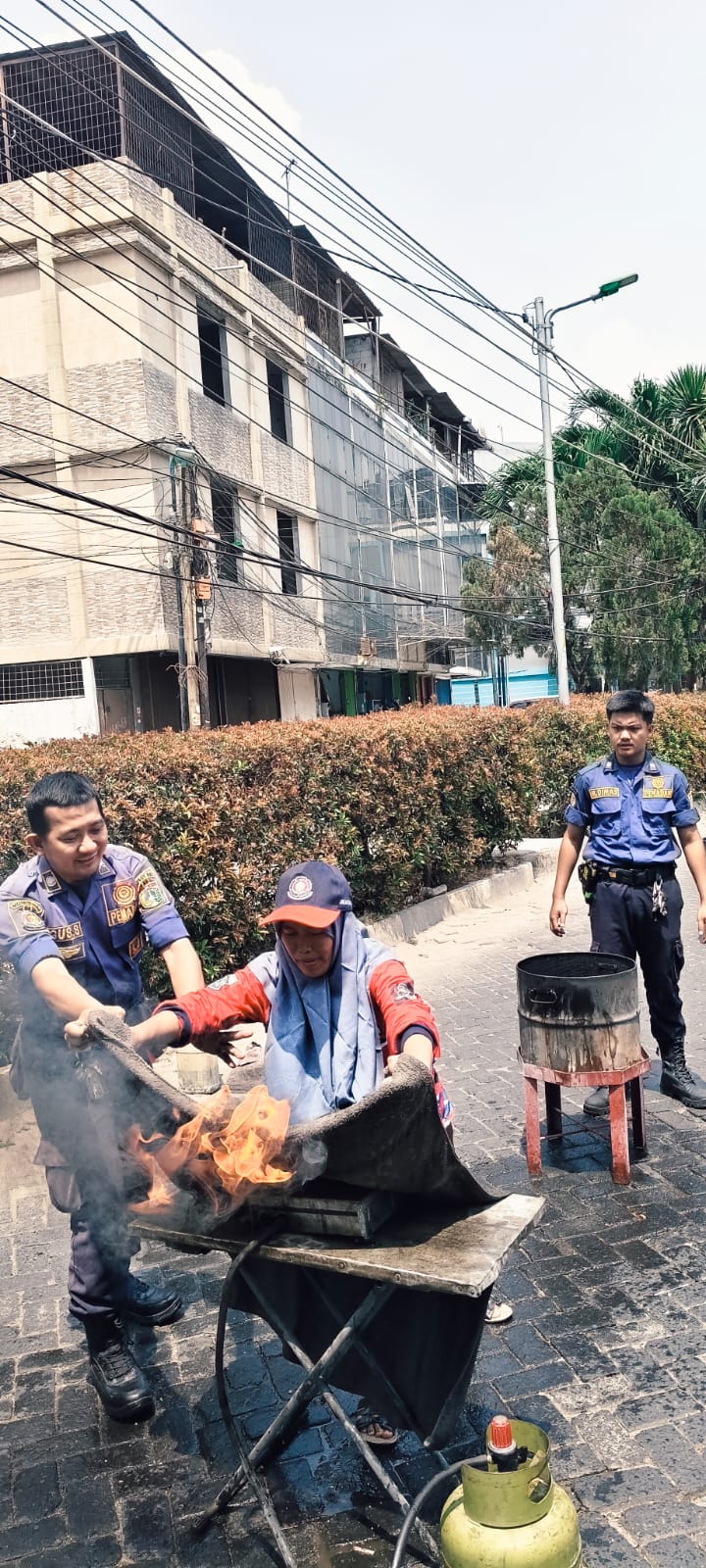 Sosialisasi Pencegahan dan Penanggulangan Kebakaran RW 05 Kel. Kapuk Muara 1