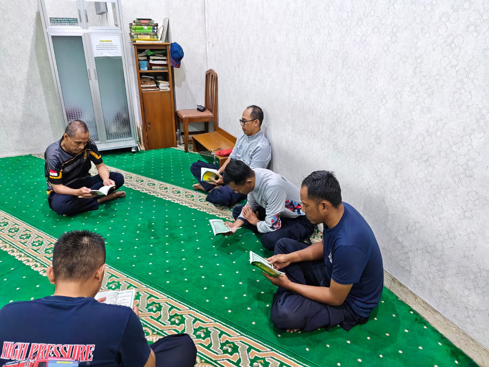 Pengajian Rutin Malam Jumat Personil Damkar 1