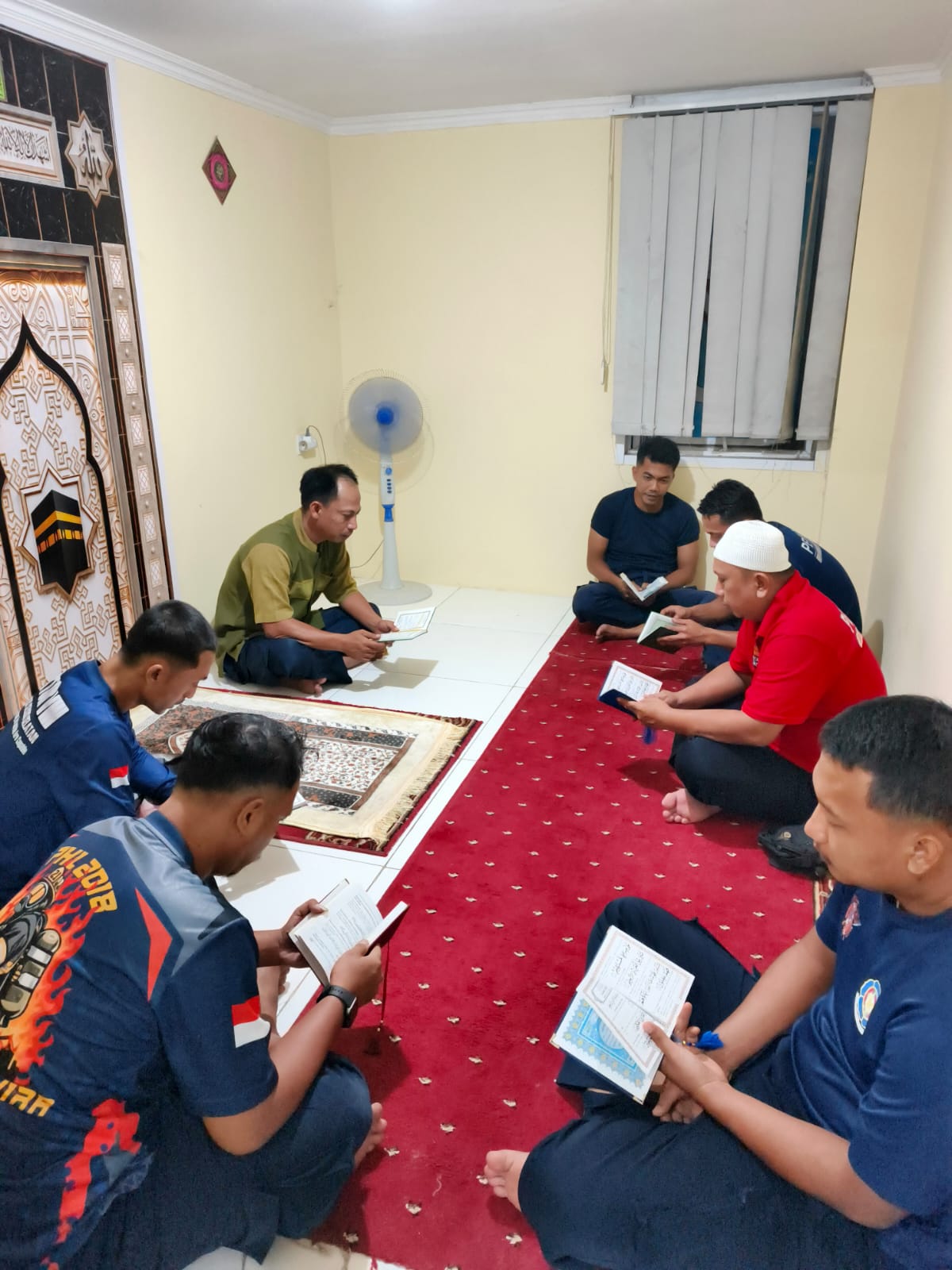 Pengajian Rutin Malam Jumat Personil Damkar 5