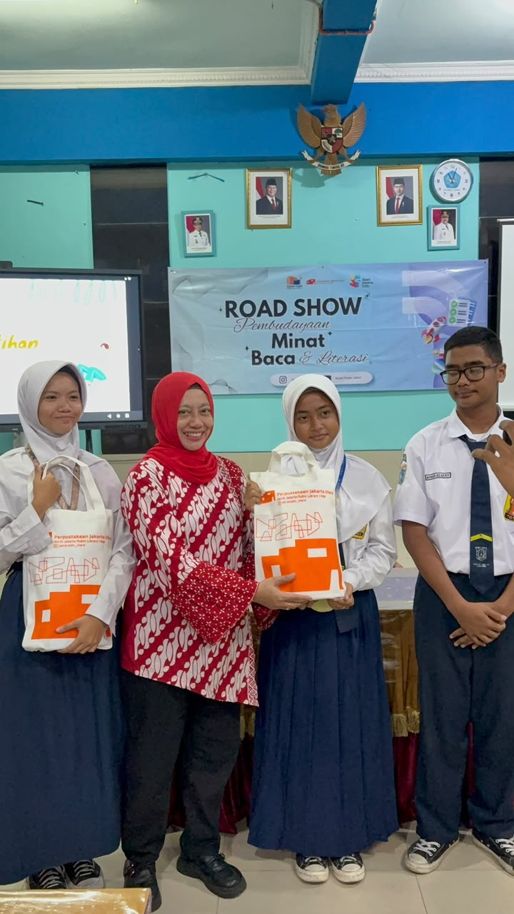 Roadshow Workshop Membaca Triwulan II Digelar di 12 Sekolah di Jakarta Utara 3
