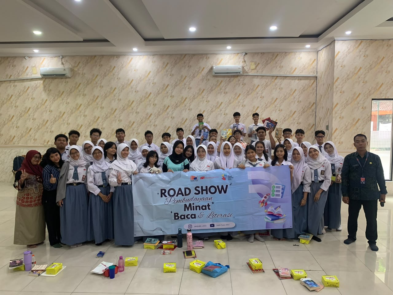 Roadshow Workshop Membaca Triwulan II Digelar di 12 Sekolah di Jakarta Utara 6