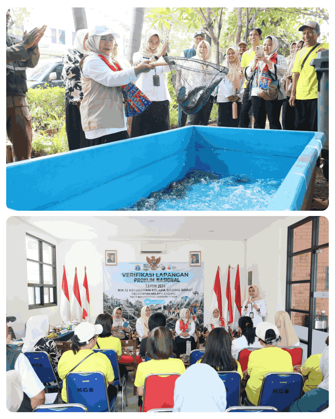 Verifikasi Lapangan Program Kampung Iklim Tingkat Nasional 2026 di RW 12 Kelapa Gading Barat 2