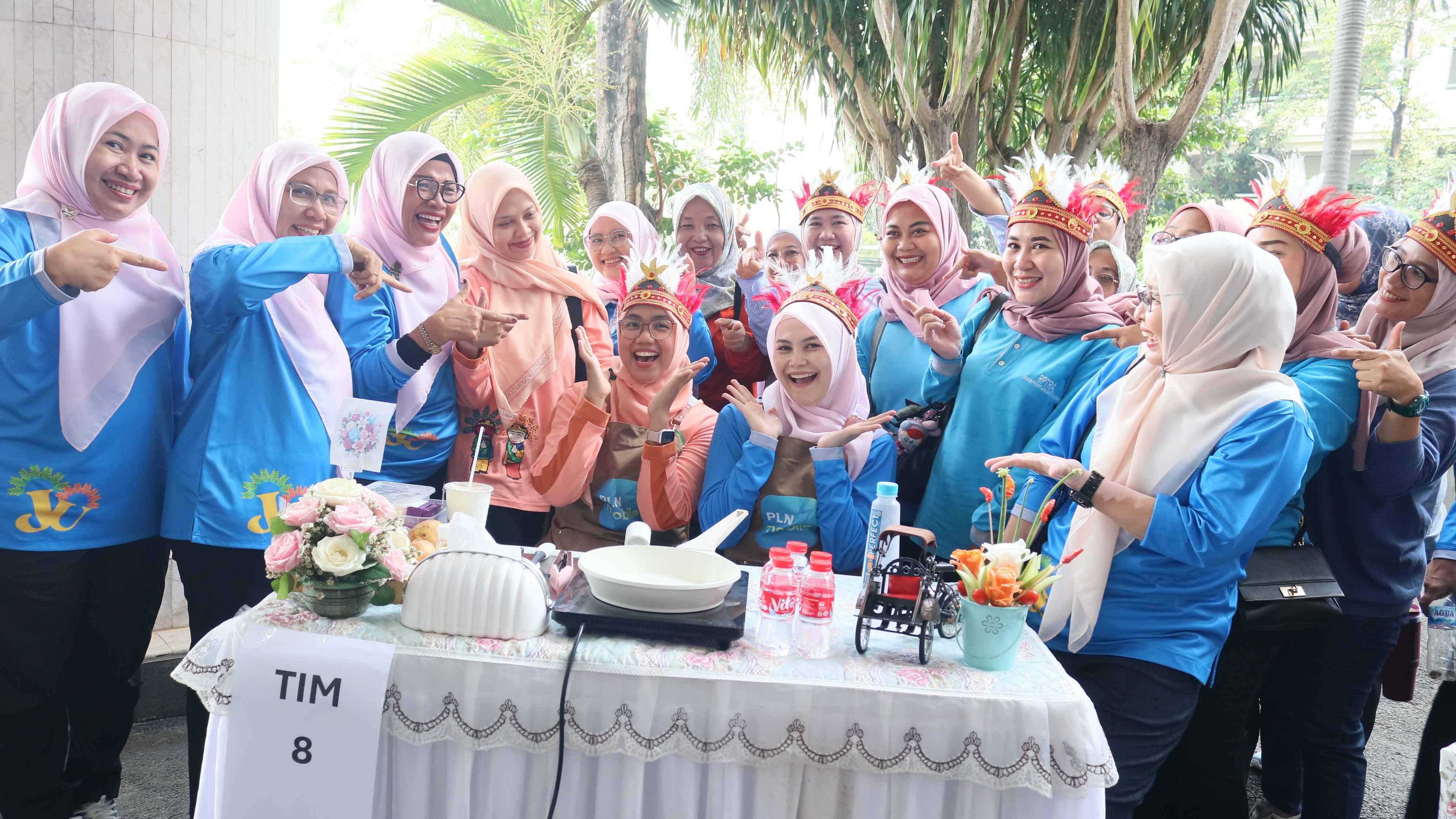 "Lomba memasak electrifying lifestyle kolaborasi PKK kota dengan PT PLN Persero Jakarta Utara" 1