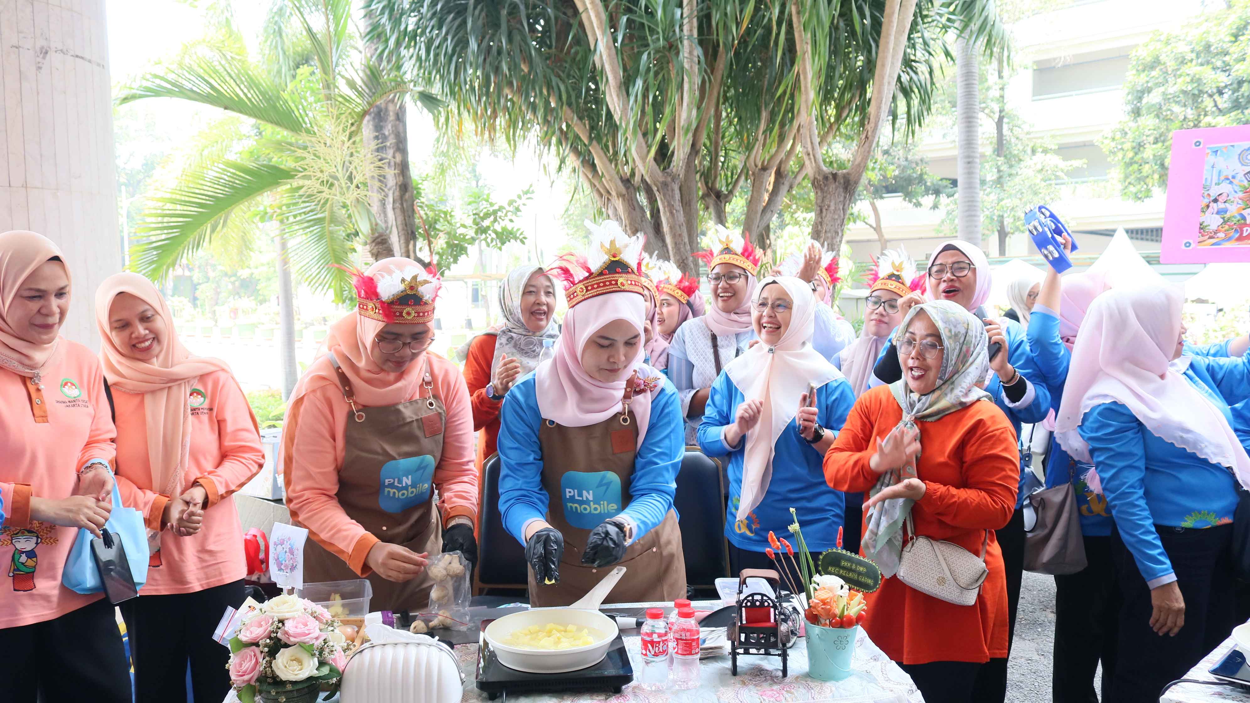 "Lomba memasak electrifying lifestyle kolaborasi PKK kota dengan PT PLN Persero Jakarta Utara" 2