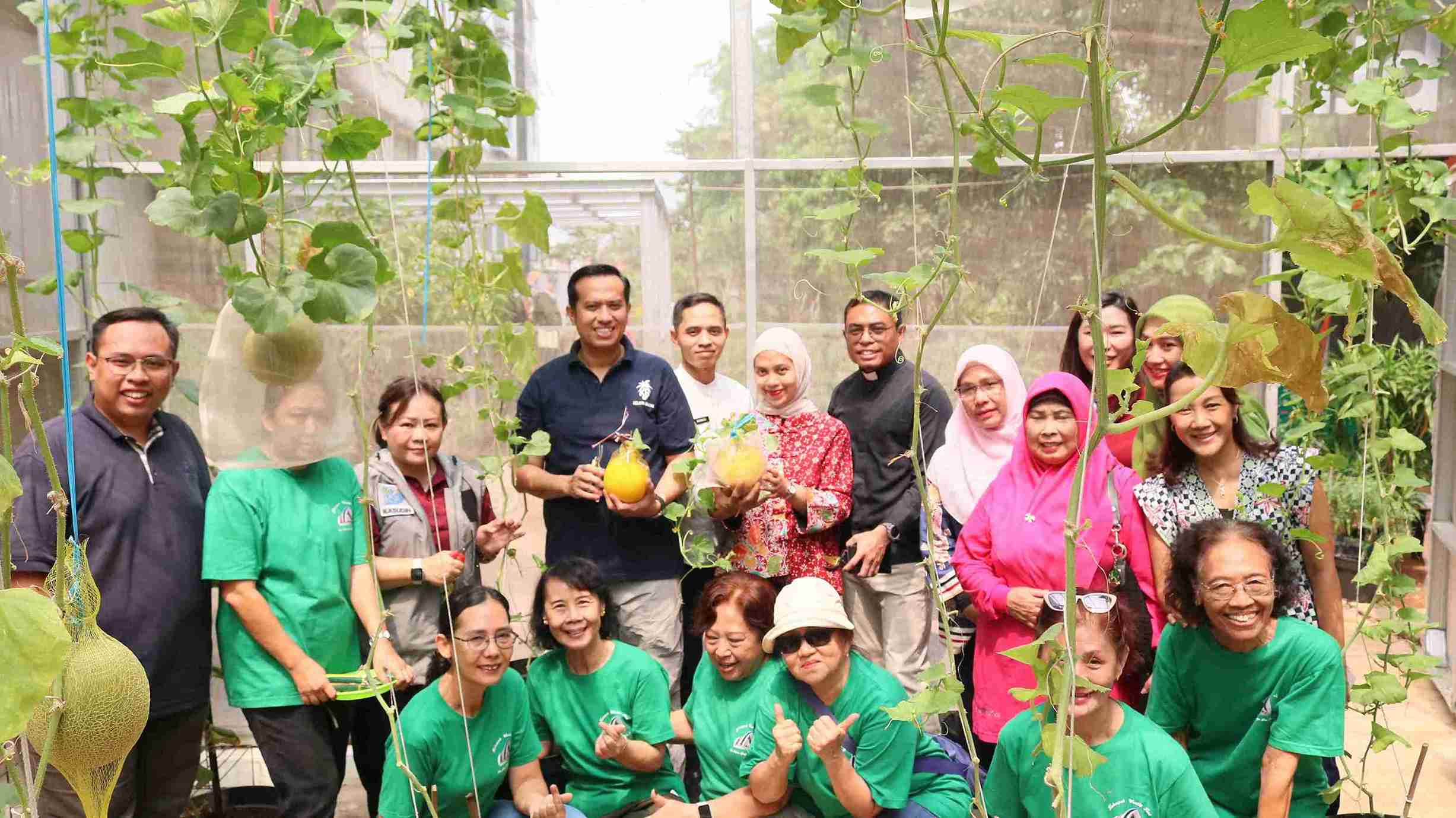 Panen raya dan panen melon di Gereja Santo Andreas Kim Tae Gon 4