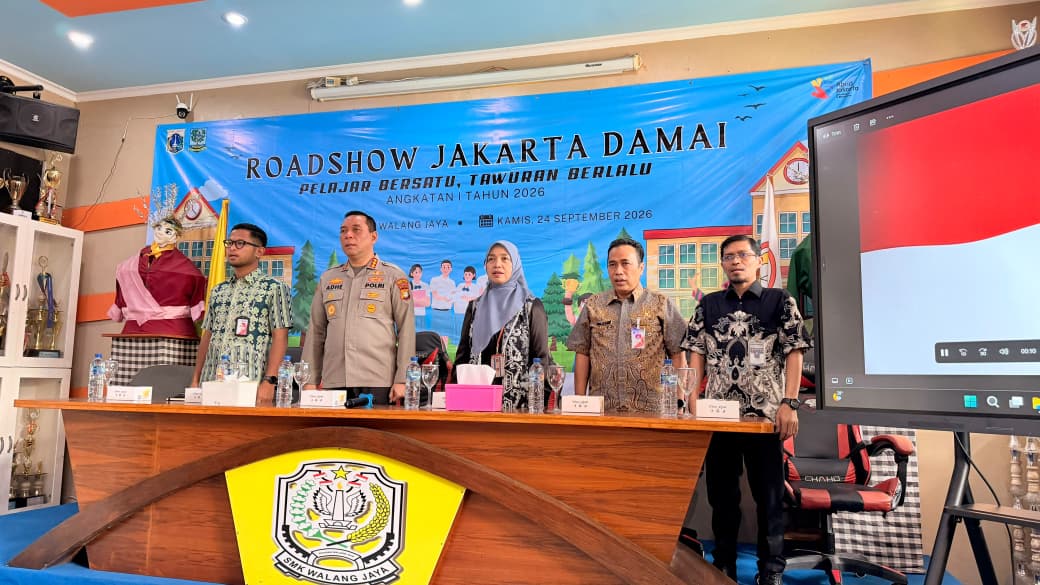 Roadshow Jakarta Damai "Pelajar Bersatu, Tawuran Berlalu" di Wilayah Kota Administrasi Jakarta Utara Tahun 2026 2