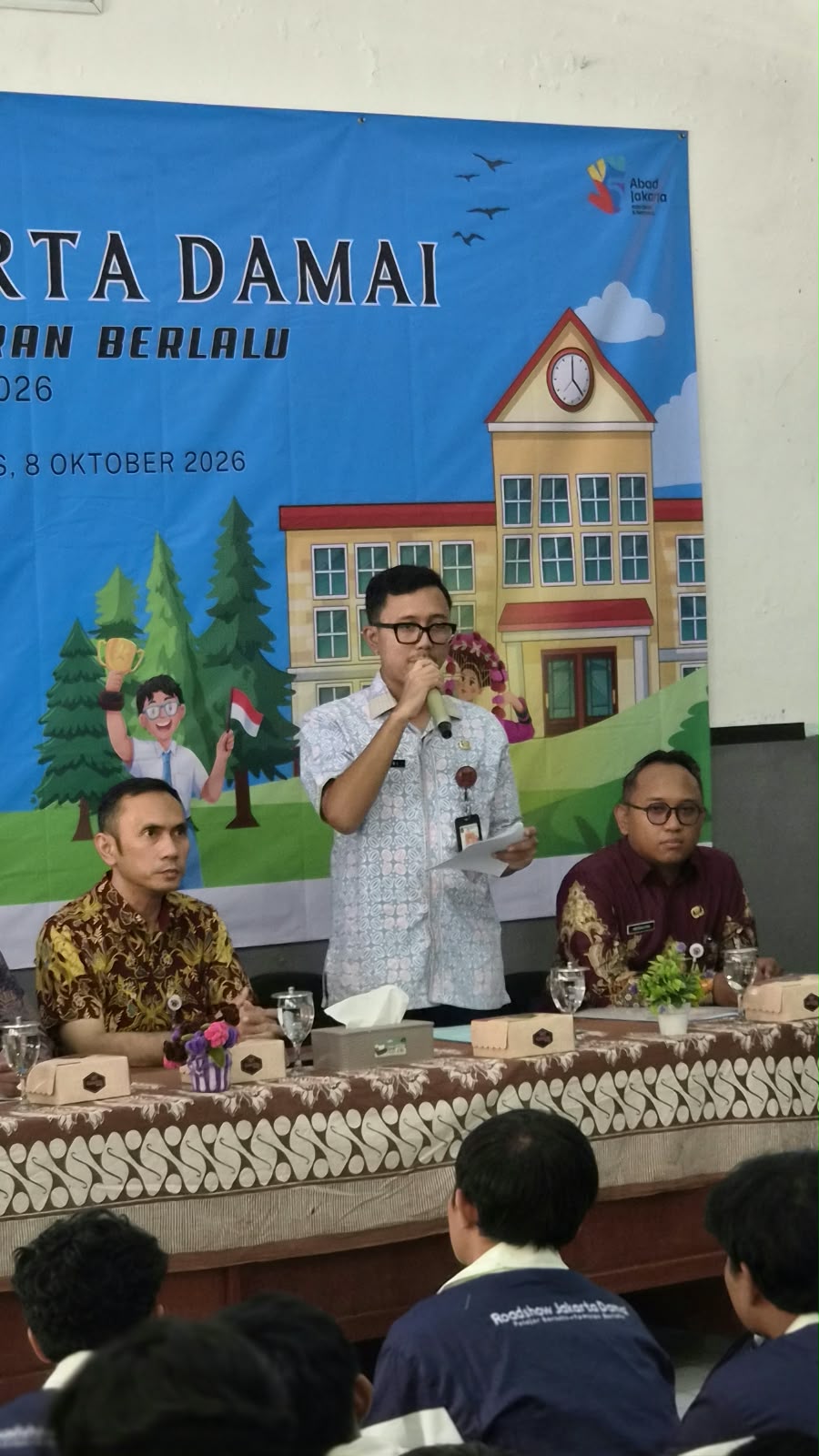 Roadshow Jakarta Damai "Pelajar Bersatu, Tawuran Berlalu" Angkatan III di Wilayah Kota Administrasi Jakarta Utara Tahun 2026 2