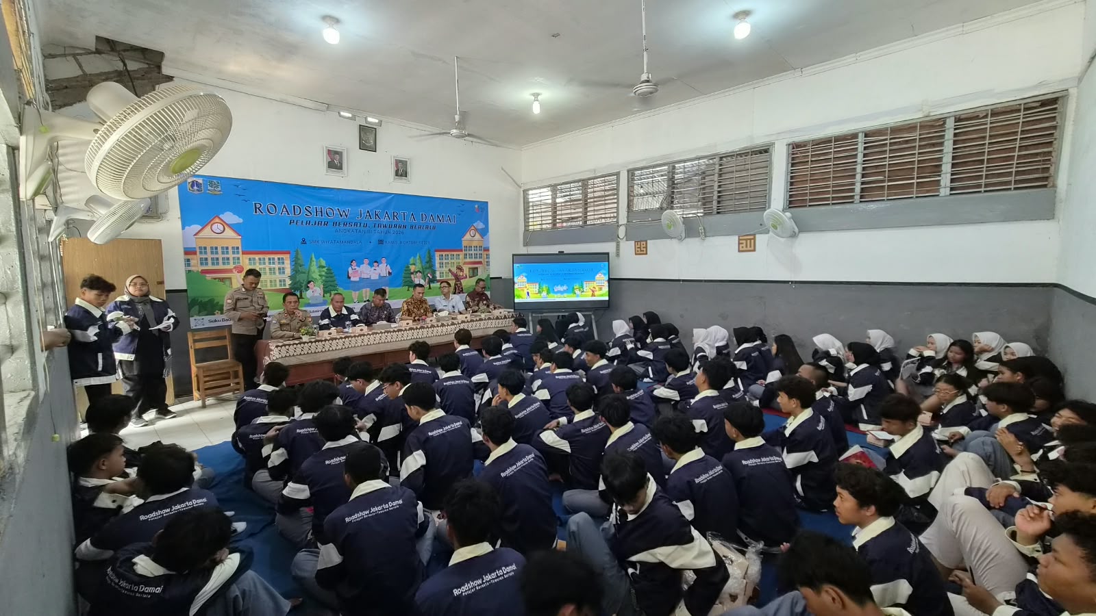 Roadshow Jakarta Damai "Pelajar Bersatu, Tawuran Berlalu" Angkatan III di Wilayah Kota Administrasi Jakarta Utara Tahun 2026 5