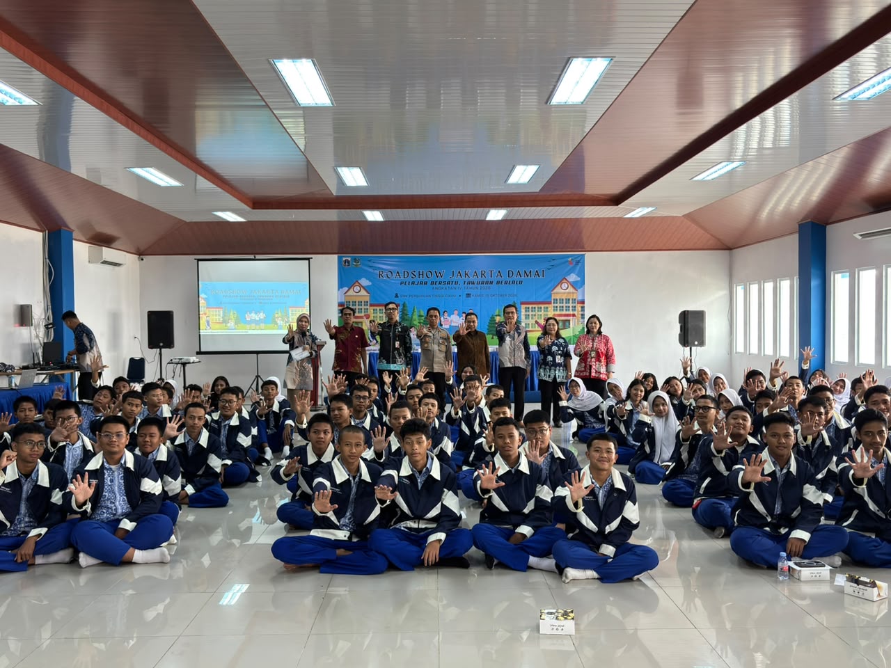 Roadshow Jakarta Damai "Pelajar Bersatu, Tawuran Berlalu" Angkatan IV di Wilayah Kota Administrasi Jakarta Utara Tahun 2026 5